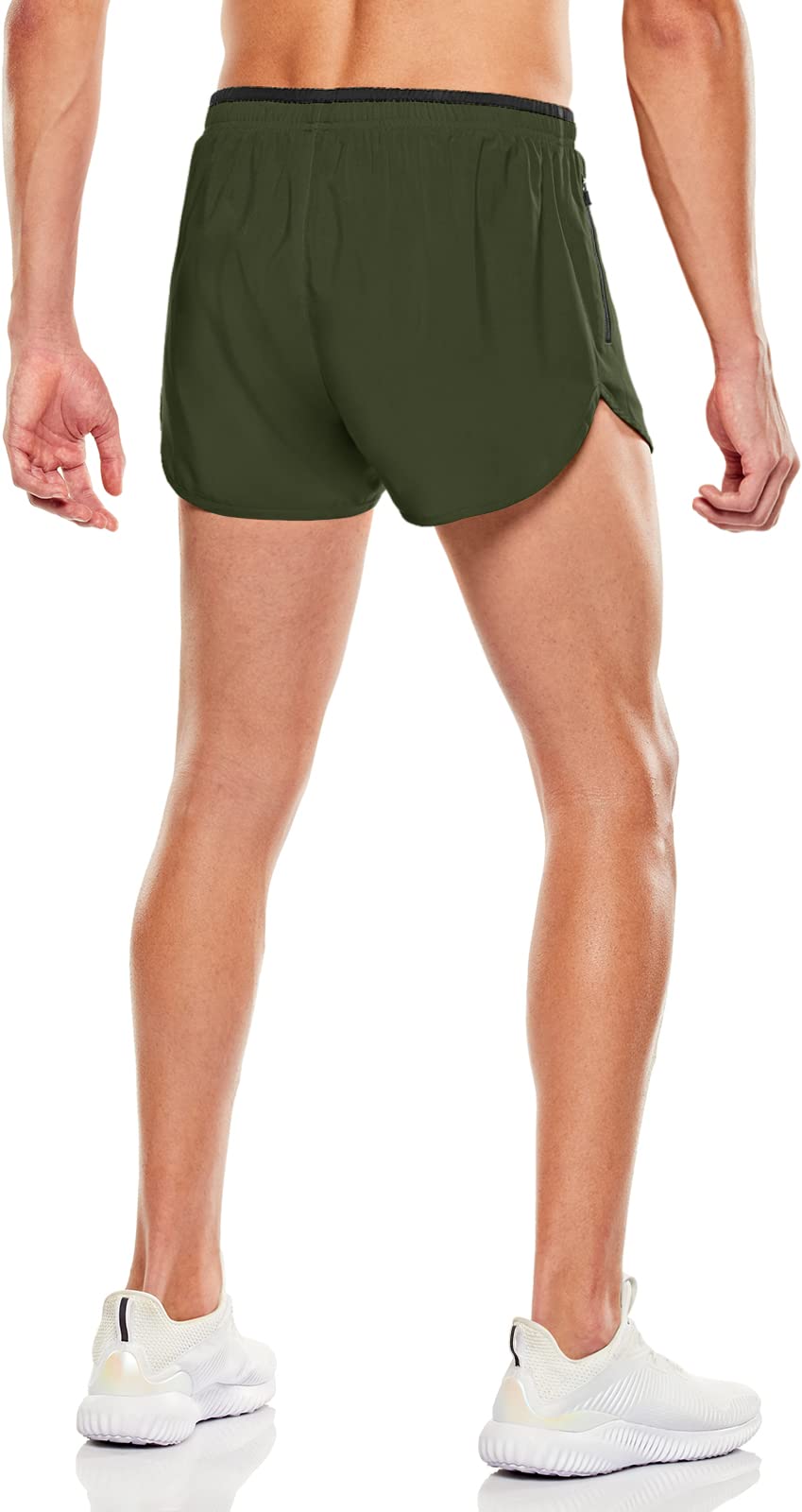 TSLA Men's 3 Inch Quick Dry Running Shorts - Breathable Mesh Workout Shorts for Jogging, Gym & Marathon Training - Perfect for Outdoor Sports & Summer Activities