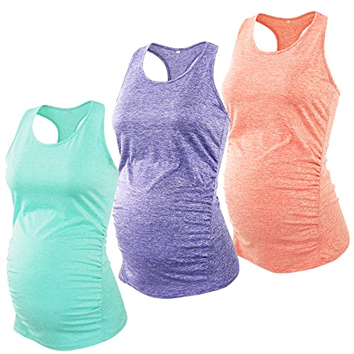 Green/Purple/Heather Orange
