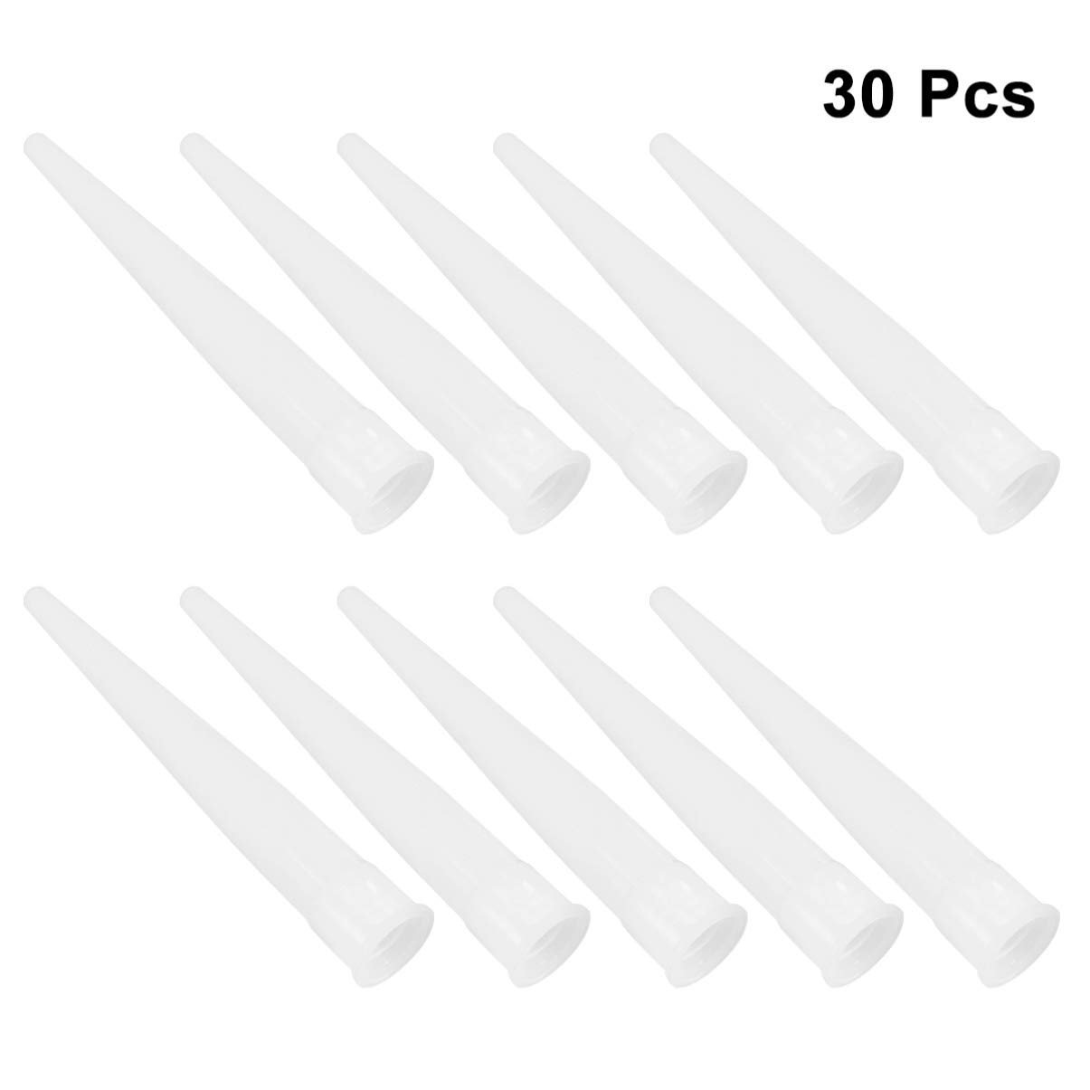30pcs Ink Grip Tube Tips - Premium Quality Artist Paintbrush Replacement Tips for Watercolor, Acrylic & Oil Painting - Perfect for Fine Art, Calligraphy & DIY Crafts