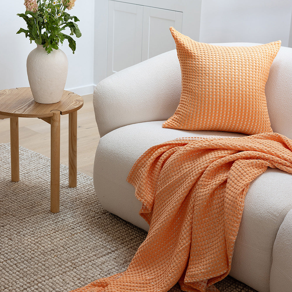 Dora Peach Throw Blanket - Soft Cozy Flannel Plush Throw for Couch, Bed, Sofa - Perfect for Winter, Home Decor, Gifts, and Relaxing