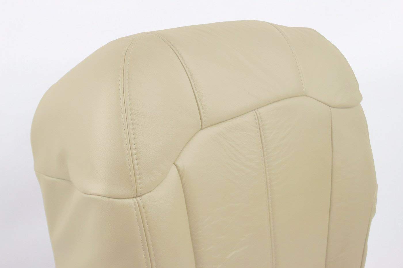 2000-2002 Chevy Tahoe Suburban Replacement Leather Seat Cover - Driver Bottom Light Shale Tan | Premium OEM Fit | Perfect for Car Interior Restoration & Customization | Ideal for Road Trips, Daily Commute & Vehicle Upgrades