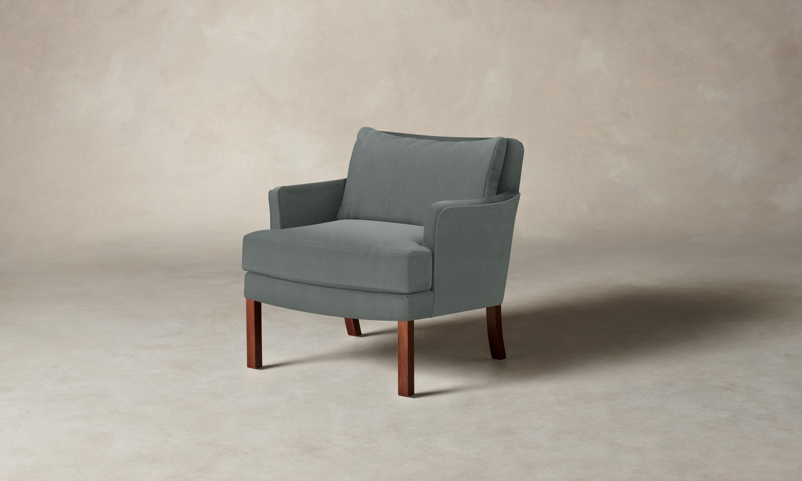 Kaye Chair - Premium Performance Velvet Seafoam Green Upholstered Accent Chair for Living Room, Bedroom, or Office - Comfortable Modern Seating with Soft Velvet Fabric