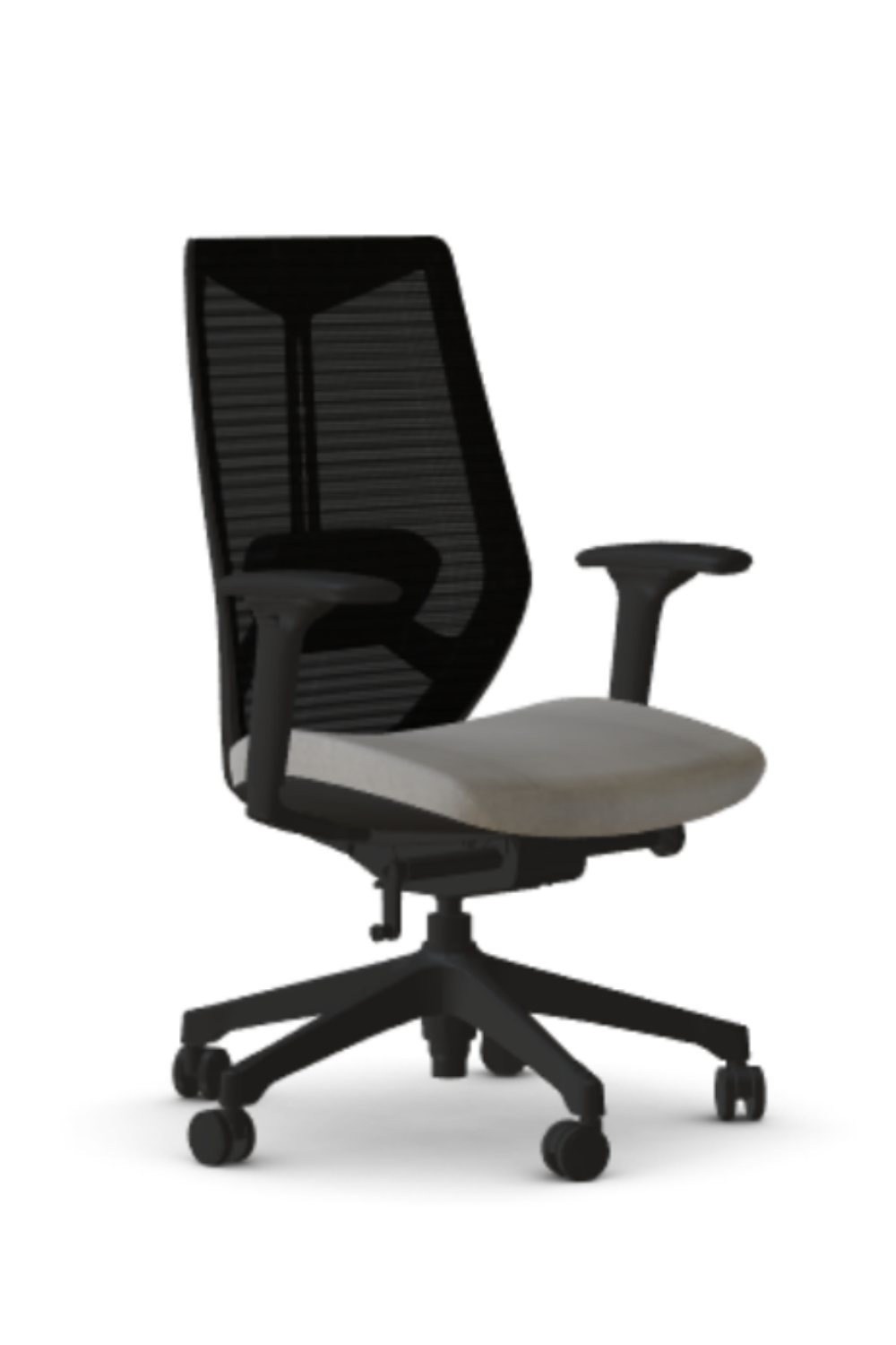 Friant Ignite Mesh Task Chair FD00253 - Ergonomic Office Chair with Adjustable Height & Lumbar Support for Home & Office Workspaces