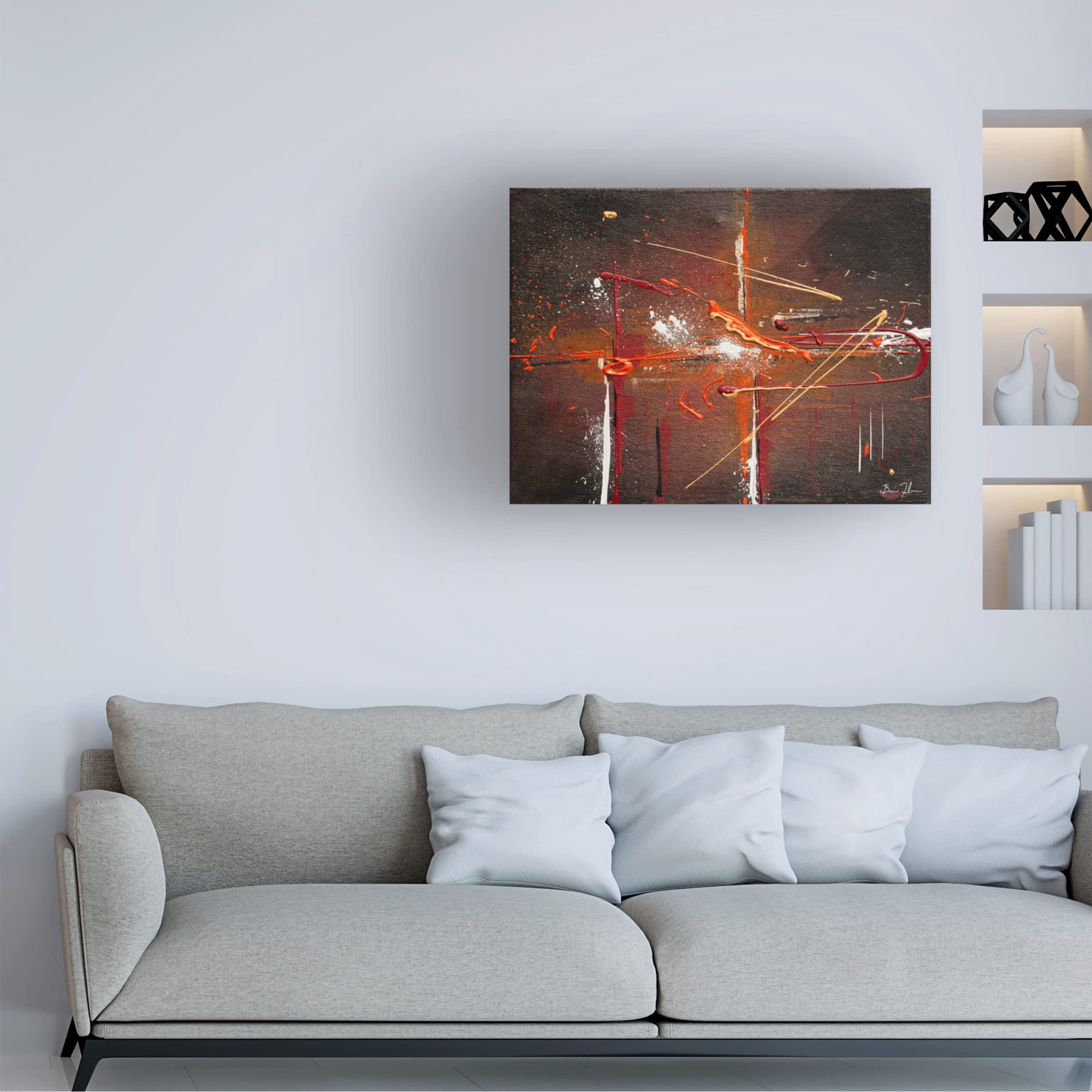 Brian Fisher 'Forged' Canvas Art Print - Premium Trademark Fine Art Wall Decor for Living Room, Bedroom & Office