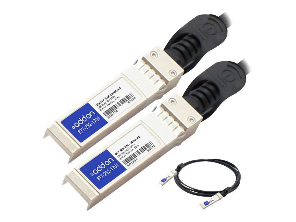 Juniper Networks Compatible 10Gbase-Cu SFP+ DAC Cable - 10M Active Optical Transceiver for High-Speed Data Center & Server Networking