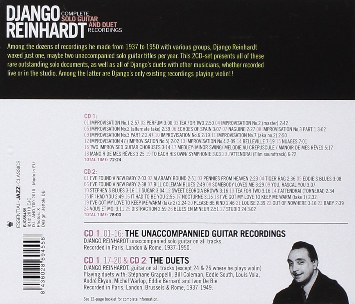 Complete Solo Guitar & Duet Recordings - Best Acoustic Guitar Music for Relaxation, Meditation & Romantic Evenings