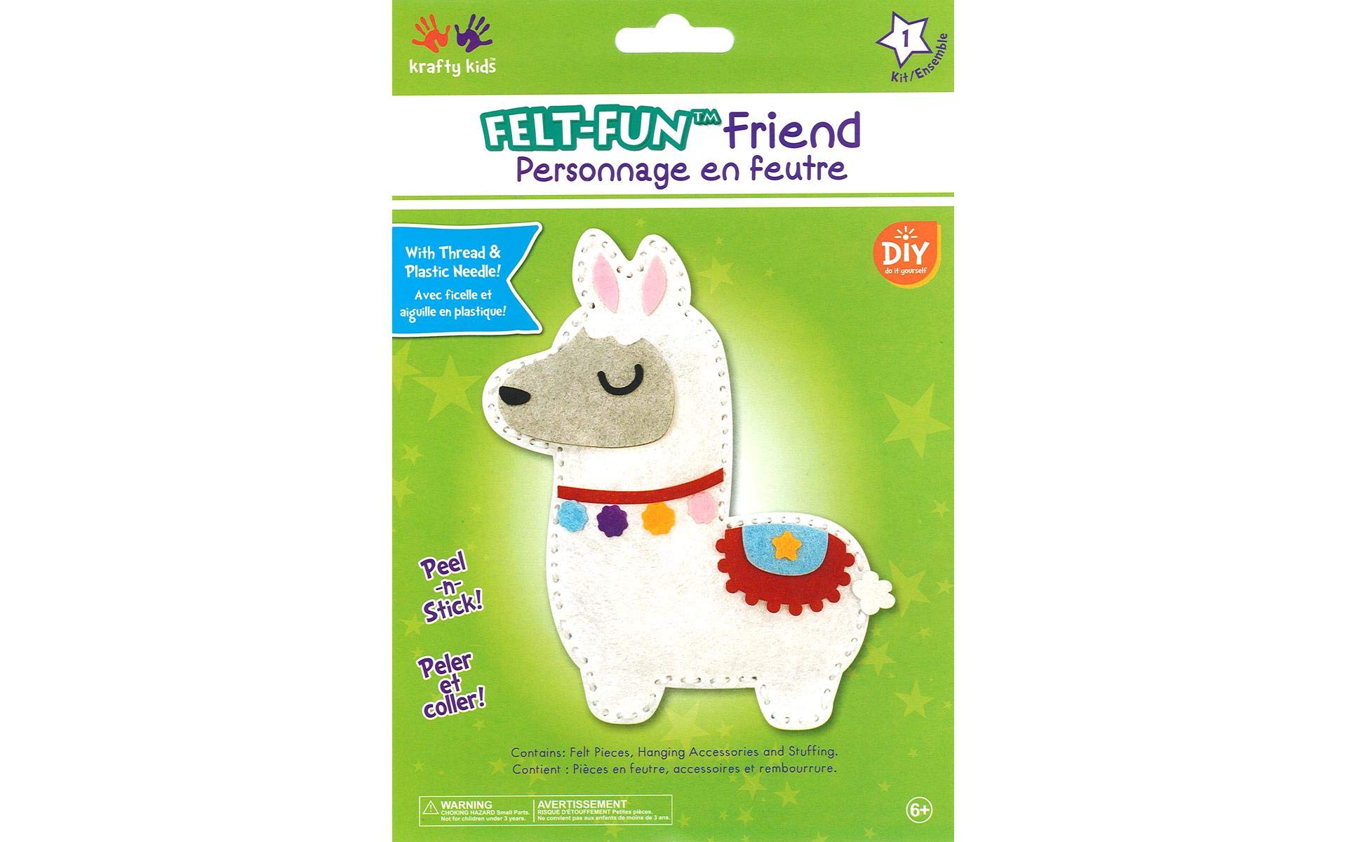 Multicraft Felt Llama Kit for DIY Crafts & Gifts