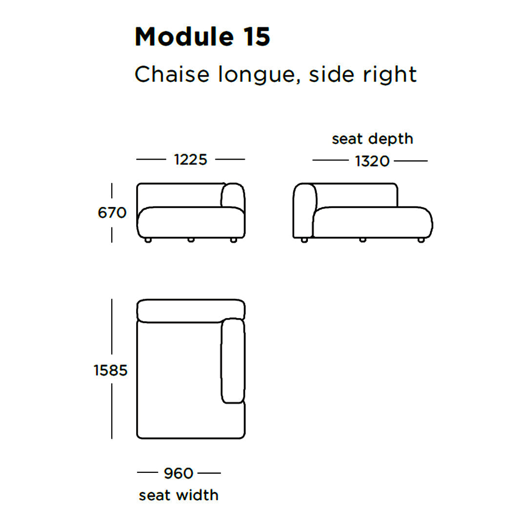 Boketto Modular Sofa - Customizable 9 & 16 Piece Sectional Couch for Living Room, Lounge & Office Spaces