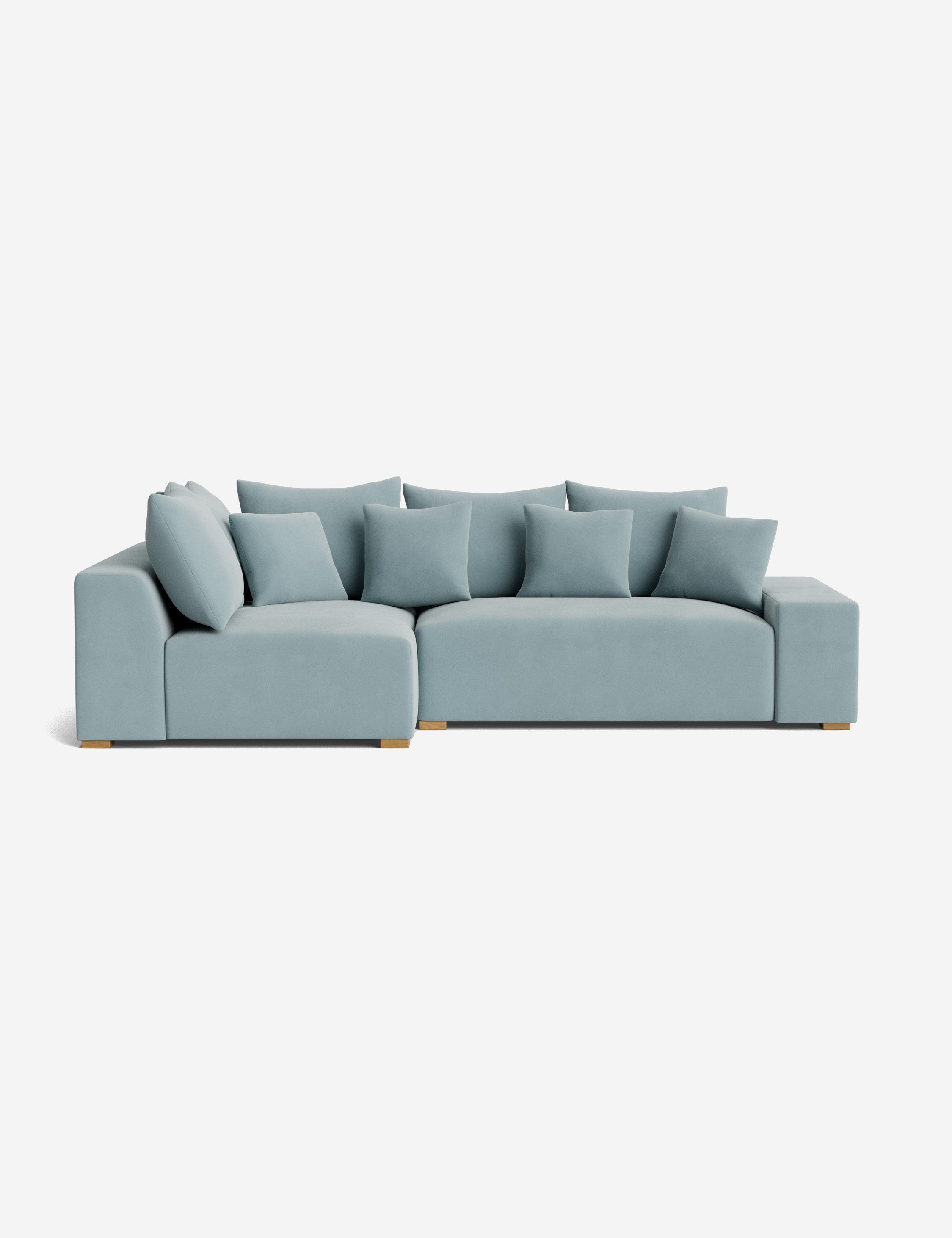 Sky Blue Classic Velvet