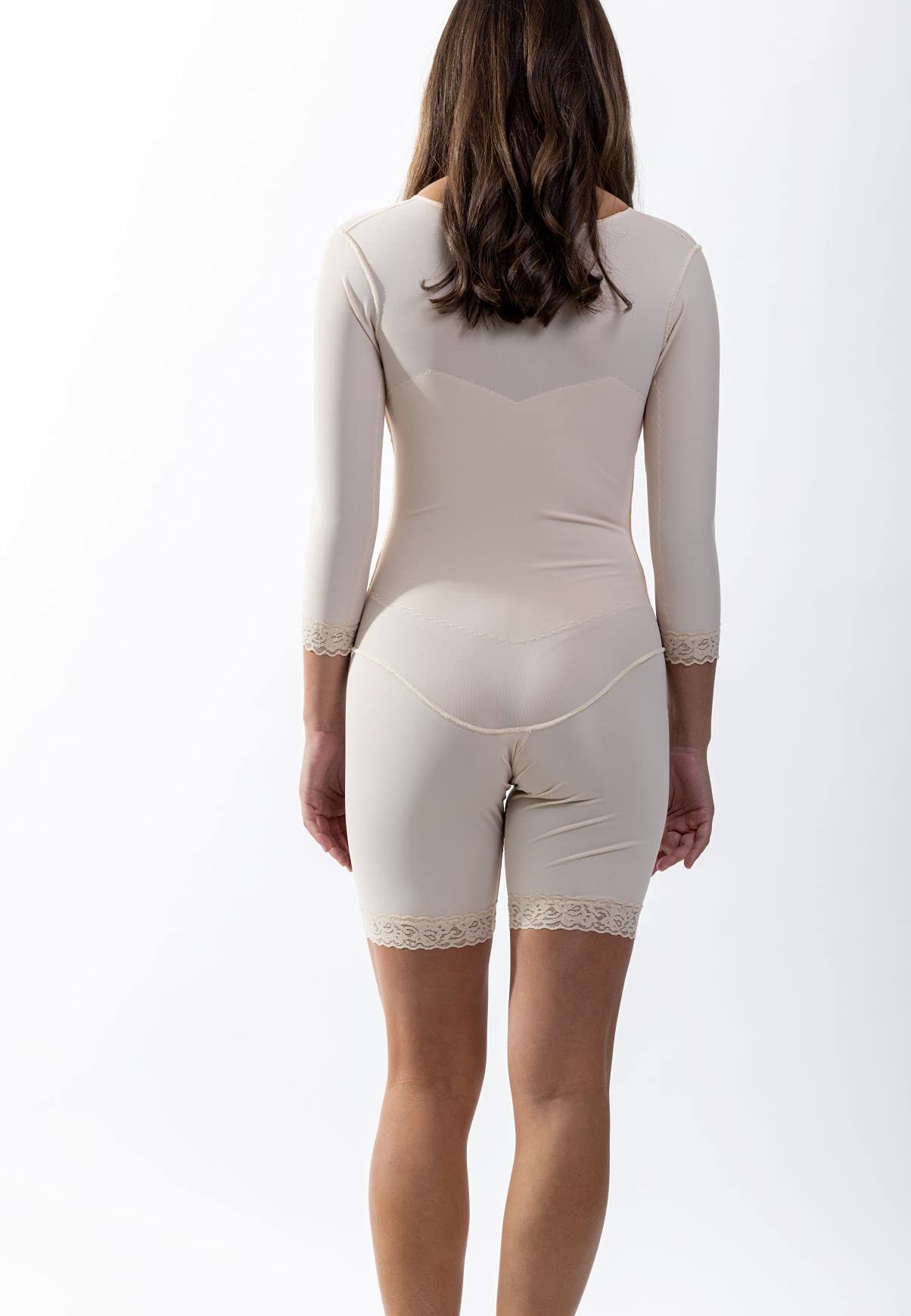 Post Surgical Compression Garments for Women After Liposuction - Mid Thigh Shapewear (Size S27) - Ideal for Recovery, Swelling Control & Body Contouring