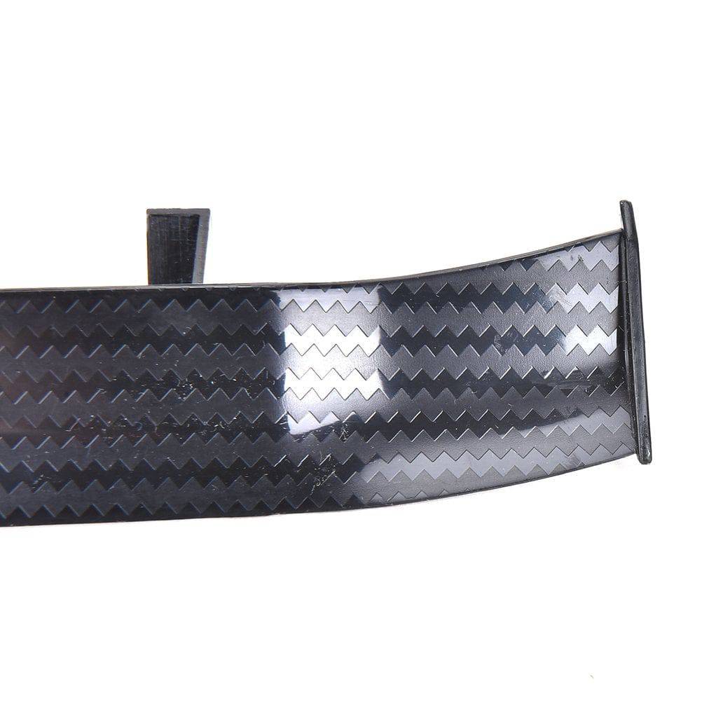 Carbon Fiber Car Trunk Spoiler Wing - Mini Auto Rear Lip Spoiler Decoration for Sedan, Coupe & Hatchback - Enhances Vehicle Aerodynamics & Sporty Style
