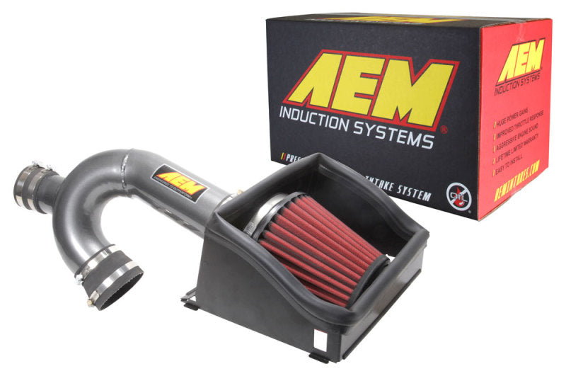 AEM 17-18 Ford F-150 3.5L V6 Performance Cold Air Intake System - Gunmetal Gray - Improves Horsepower & Fuel Efficiency for Off-Road & Daily Driving