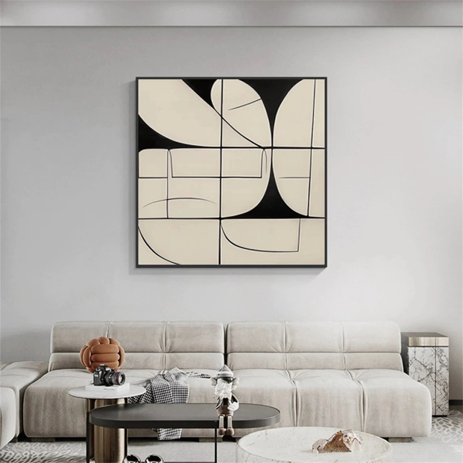 Abstract Painting #AB 278 - Modern Wall Art for Home & Office Decor | Perfect for Living Room, Bedroom, or Workspace