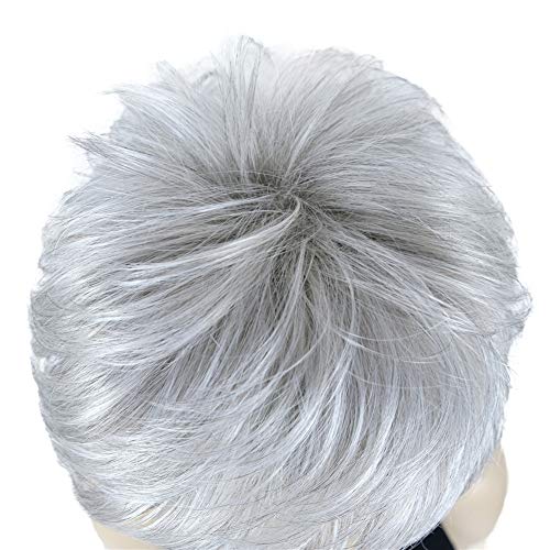 Stylish Short Layered Shaggy Synthetic Wig with Bangs for Women - Perfect for Cosplay, Halloween & Daily Fashion Looks