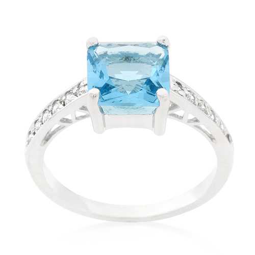 Princess Bella Ring - Elegant Sterling Silver Princess Cut Ring for Women | Perfect for Engagement, Wedding, Anniversary & Special Occasions