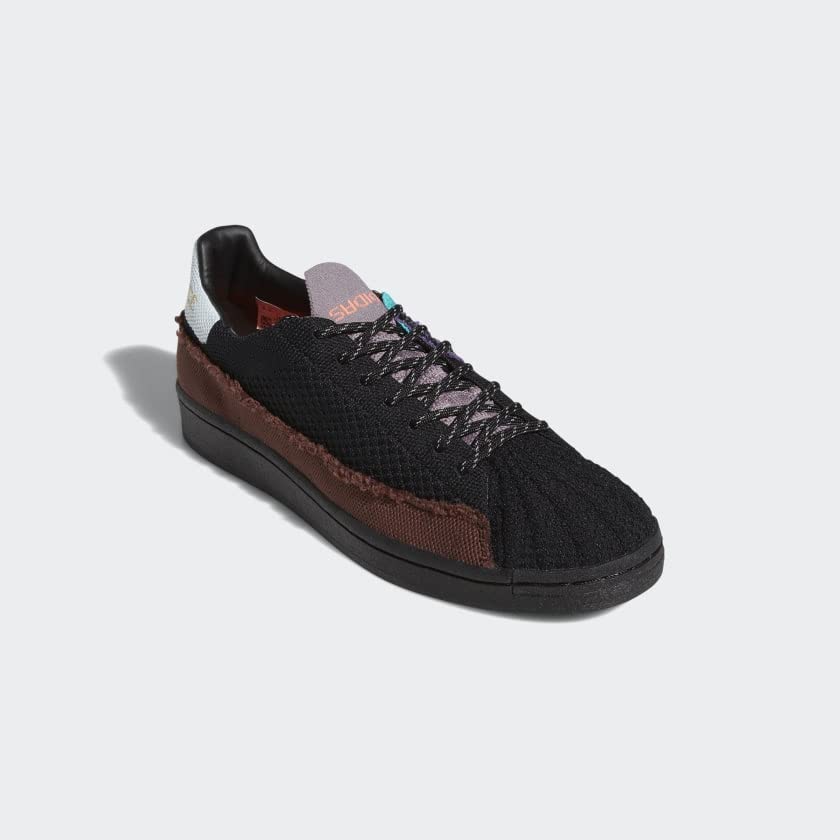 Adidas Men's Pharrell Williams Superstar Sneakers - White Leather Low-Top Shoes for Casual Wear & Street Style