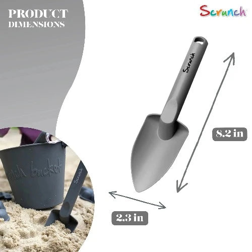 Premium Scrunch Spade - Duck Egg Blue Gardening Tool for Planting, Weeding & Digging | Perfect for Home Garden, Yard Work & Outdoor Activities