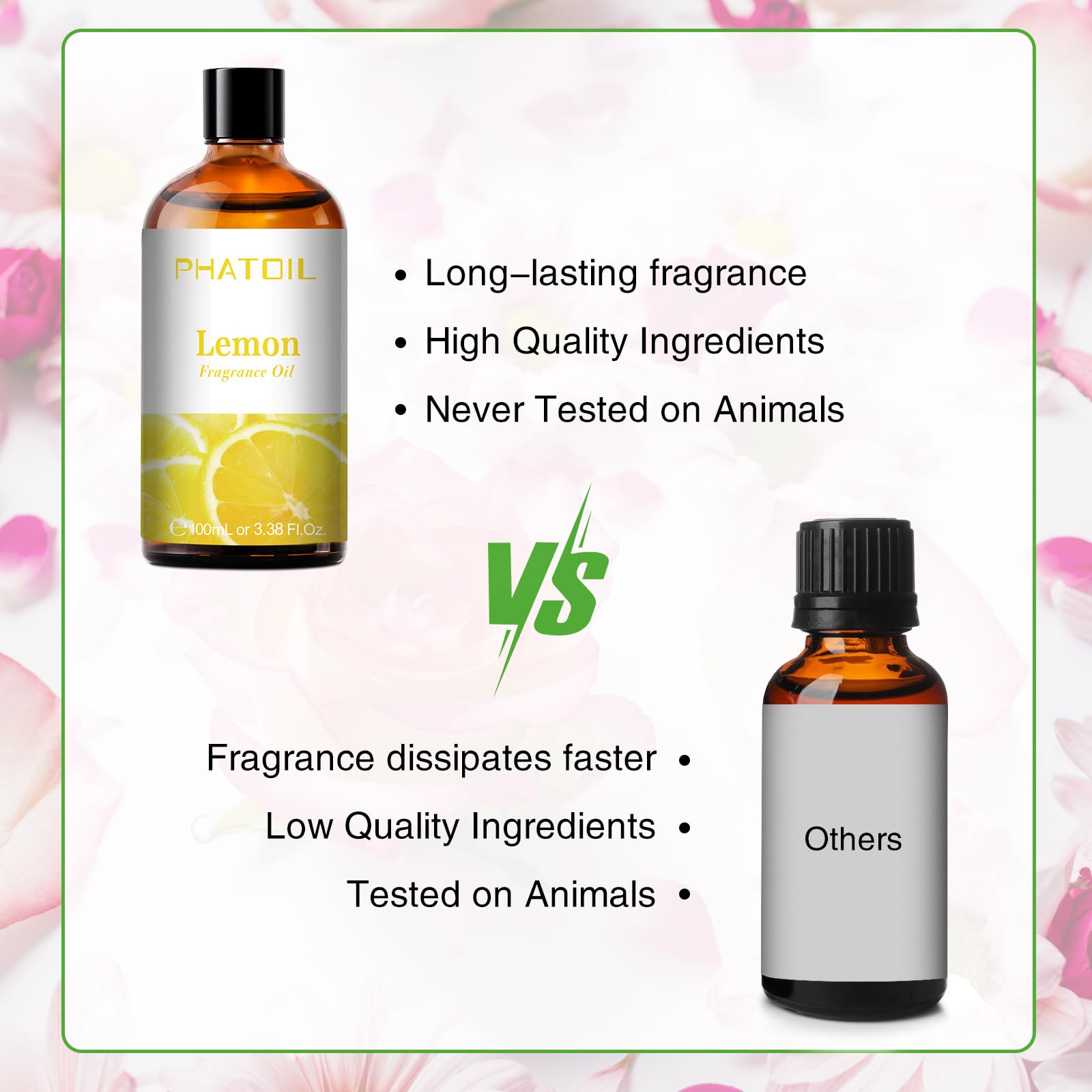 100ML Lemon Essential Oil for Aromatherapy, Diffuser & Humidifier - Pure Natural Fragrance Oil for Relaxation, Yoga, DIY Candle & Soap Making (3.38FL.OZ) - Perfect for Home Spa, Meditation & Stress Relief
