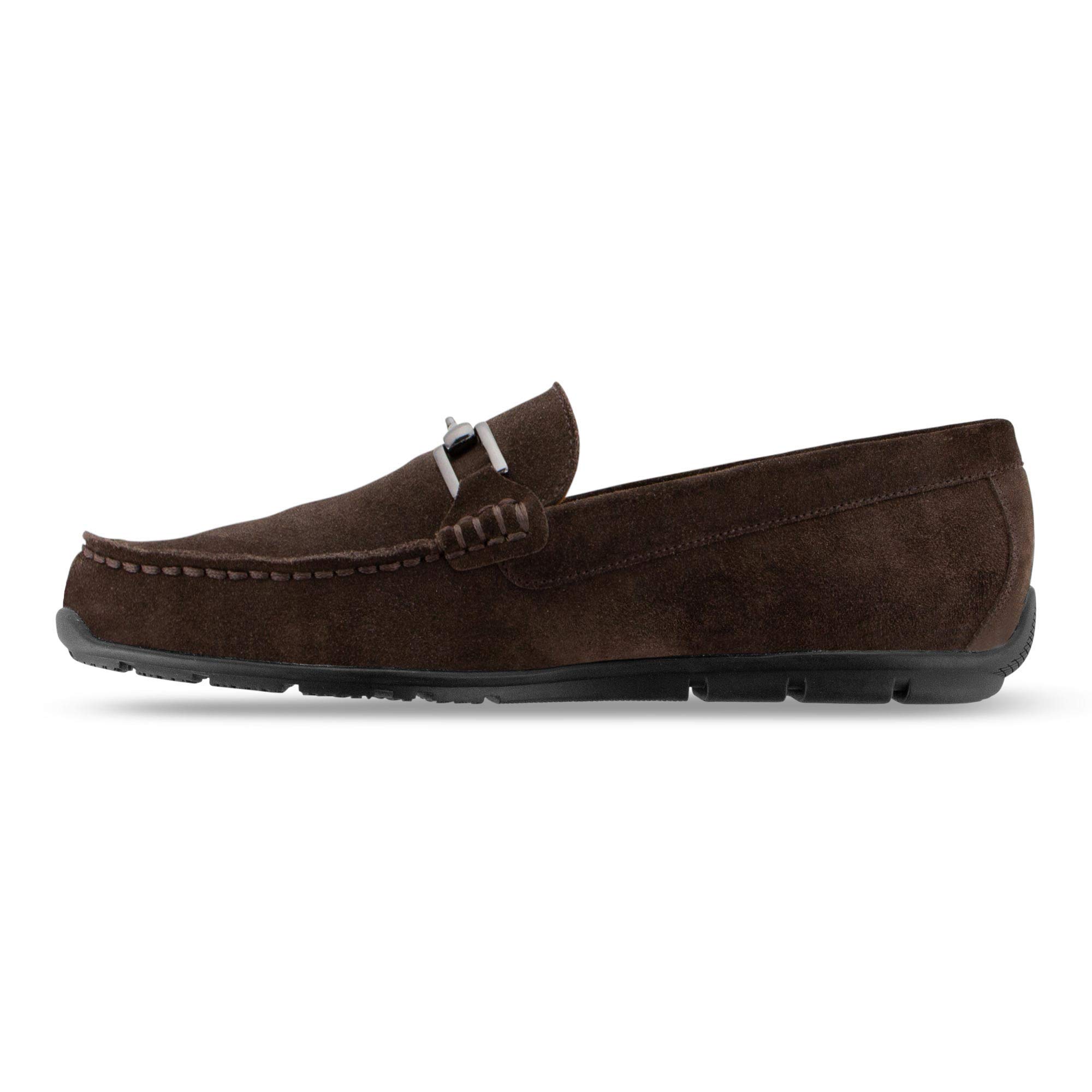 FootJoy Men's Club Casuals Suede Loafers - Comfortable Golf & Casual Shoes for Men | Perfect for Golf Course, Office & Everyday Wear