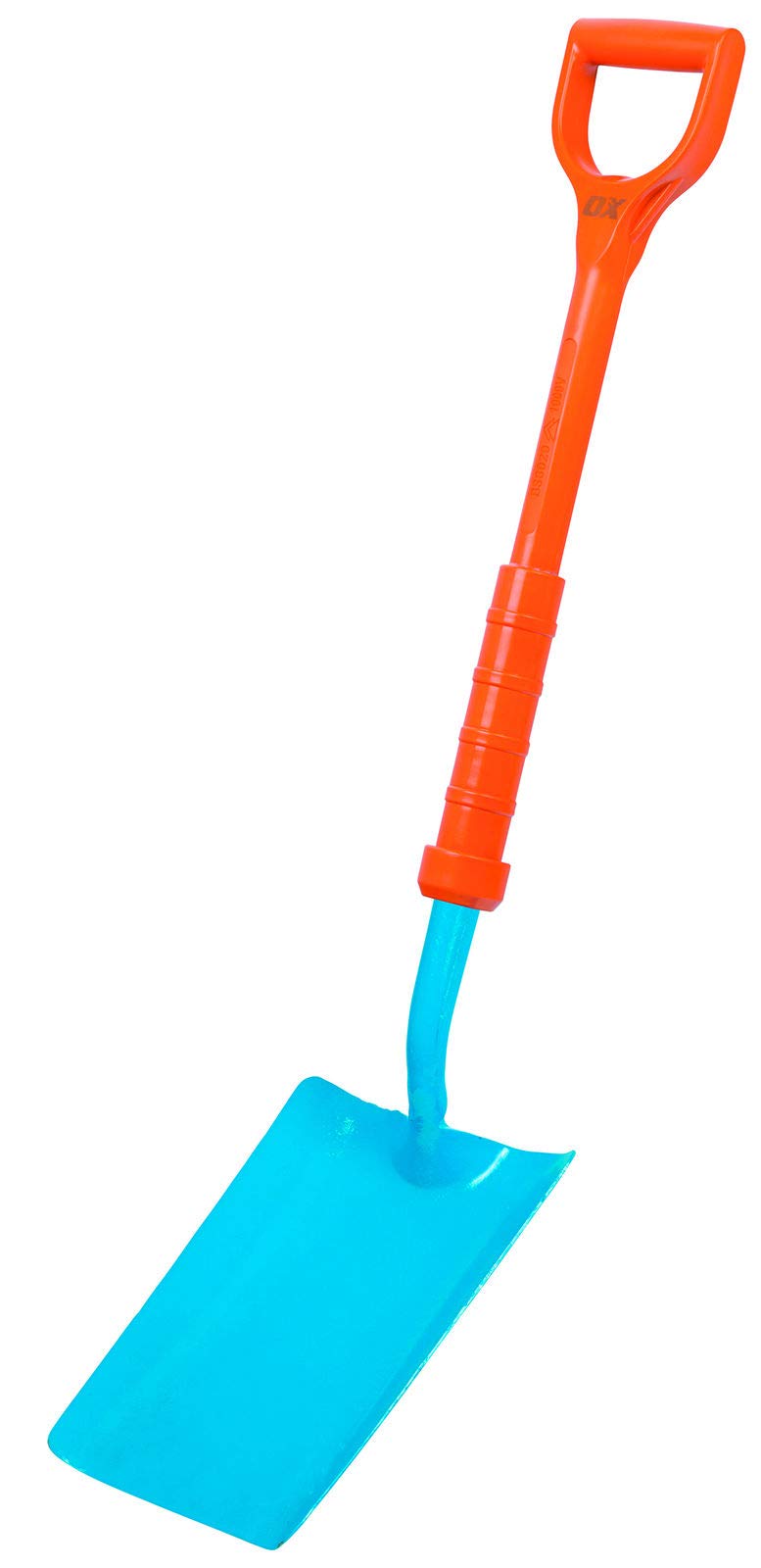 OX Pro Insulated Cable Laying Shovel - Heavy Duty Fiberglass Handle, Ergonomic Grip for Underground Wire Installation - Perfect for Electricians, Construction & DIY Cable Projects