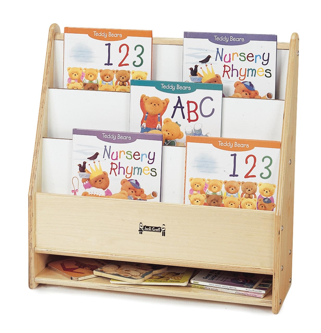 Jonti-Craft 0071JC Toddler Pick-a-Book Stand - Kids Bookshelf & Storage Organizer for Classroom, Playroom, and Nursery - Perfect for Early Childhood Education and Book Display