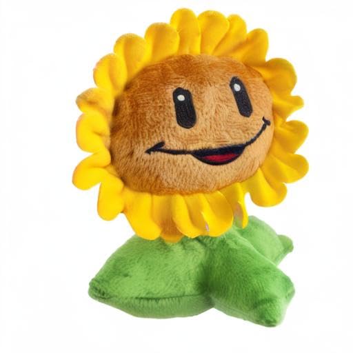 Plants vs Zombies Sunflower Plush Toy - Cute & Soft Stuffed Animal for Kids, Fans & Collectors | Perfect for Bedroom Decor, Gaming Room, Birthday Gifts & Cosplay Props