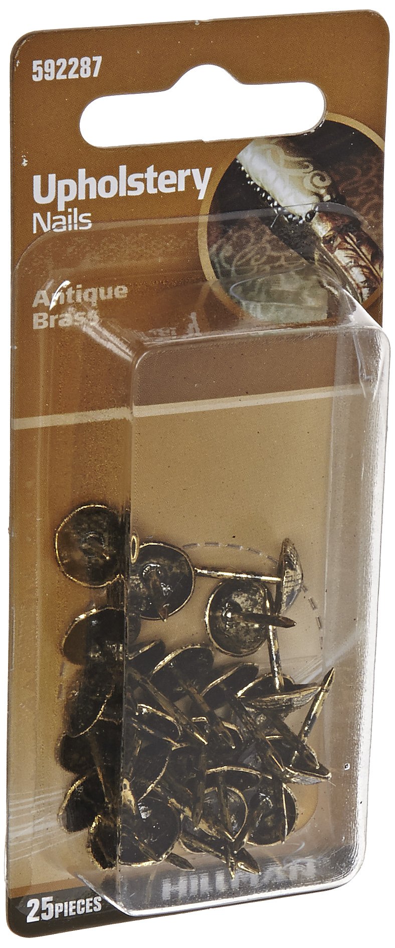 Antique Bronze Upholstery Nails - 25 Pack for Furniture Repair, DIY Upholstery Projects & Home Decor Restoration