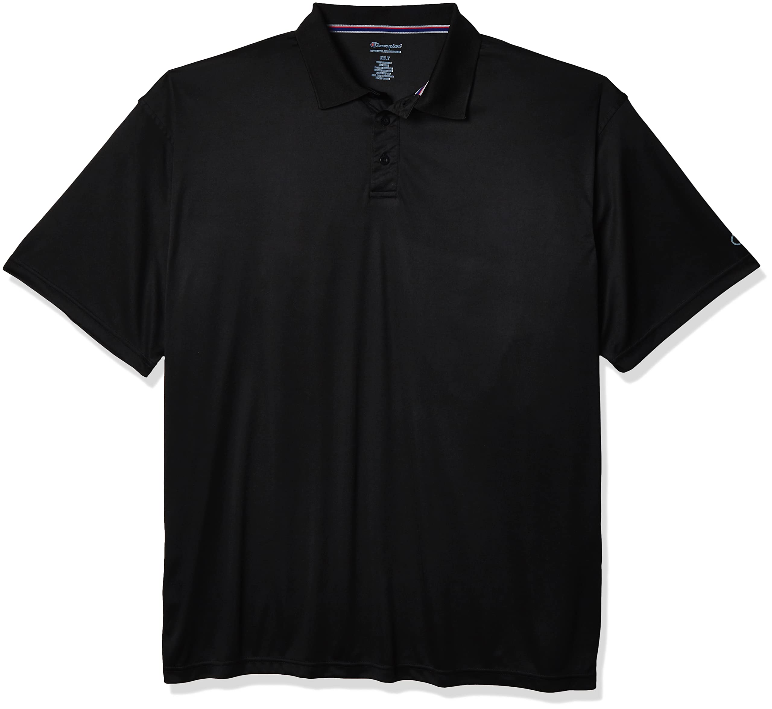 Champion Men's Big & Tall Powertrain Solid Polo Shirt - Comfortable Athletic Fit for Casual Wear, Golf & Workout | Moisture-Wicking Performance Fabric