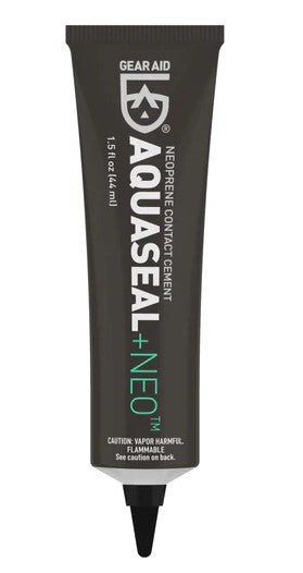 Aquaseal Neoprene Contact Cement 4oz - Waterproof Adhesive for Wetsuits, Boots & Gear Repair - Ideal for Scuba Diving, Surfing & Outdoor Equipment Fixes