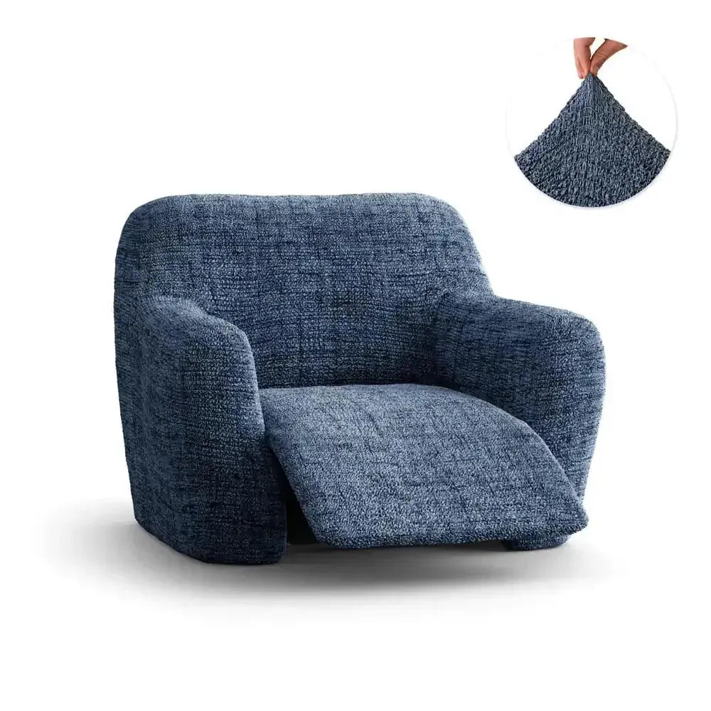 Microfiber Printed Reclining Armchair Slipcover - Stretchable Furniture Protector for Living Room, Bedroom & Home Theater