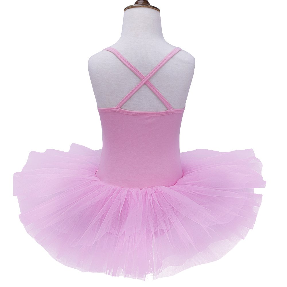 Yartina Girls Ballet Dance Leotard with Shiny Sequins & Tutu Skirt - Sparkly Gymnastics Costume for Ballerinas, Dance Recitals & Performance Wear - Perfect for Ballet Classes, Dance Competitions & Special Occasions