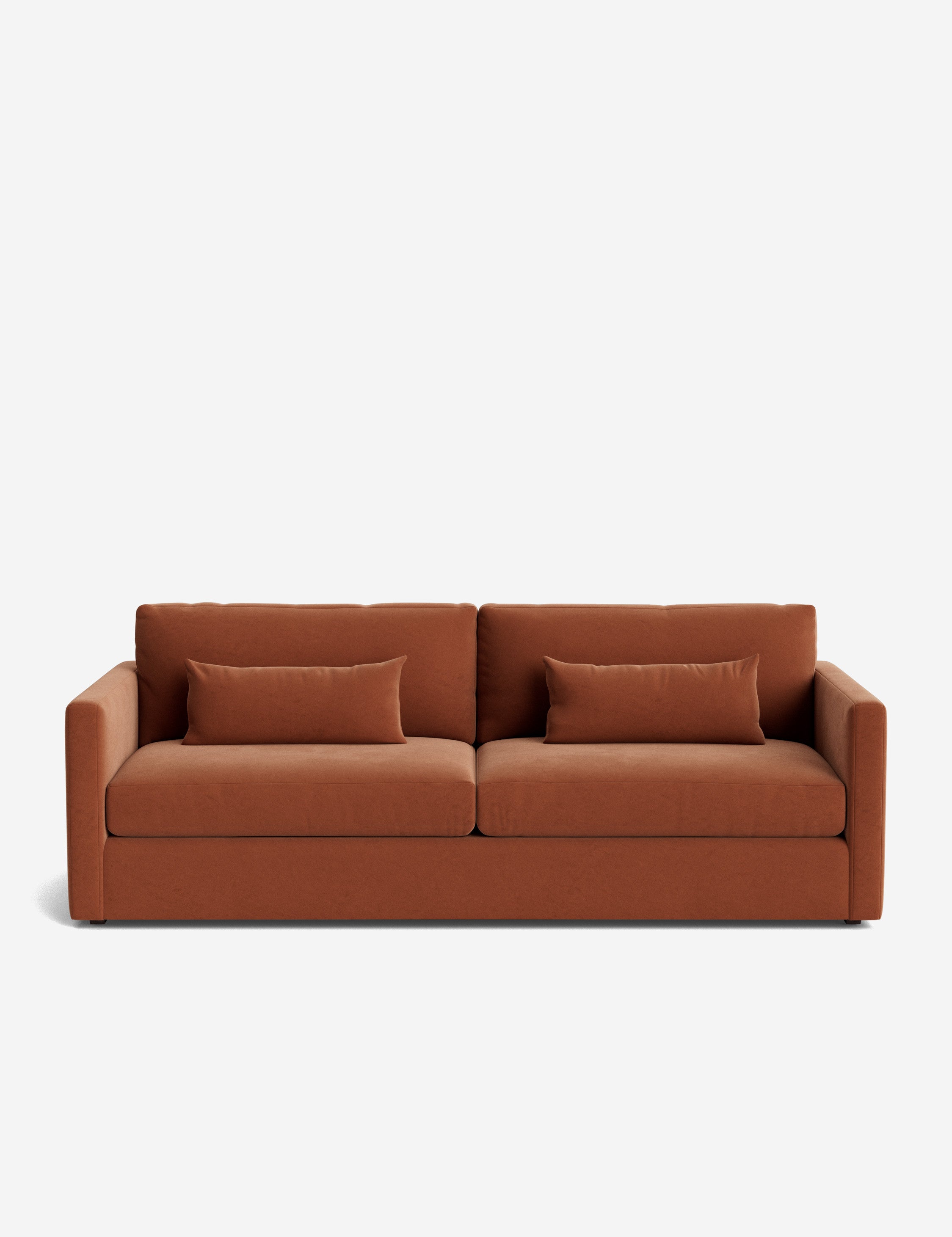 Durham Sofa - Modern Comfortable 3-Seater Couch for Living Room, Home Theater & Lounge - Soft Fabric Upholstery with Sturdy Wooden Frame - Perfect for Relaxing, Entertaining & Family Gatherings