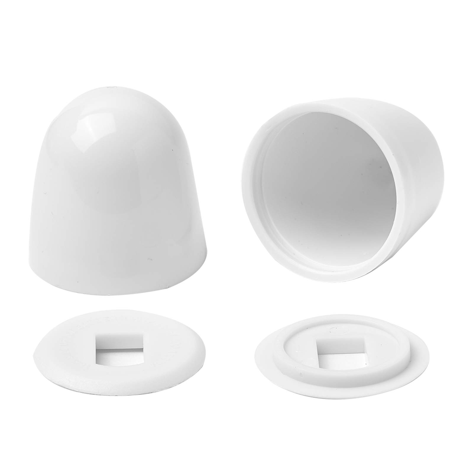 Universal Toilet Bolt Caps (4-Pack) - 1.43