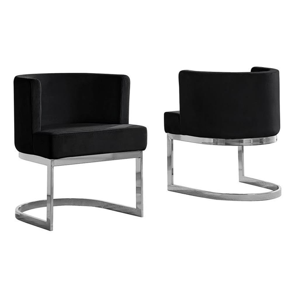 Premium Black Side Chair – High-Quality Furniture for Dining Room, Living Room & Office – Comfortable & Stylish Seating Solution