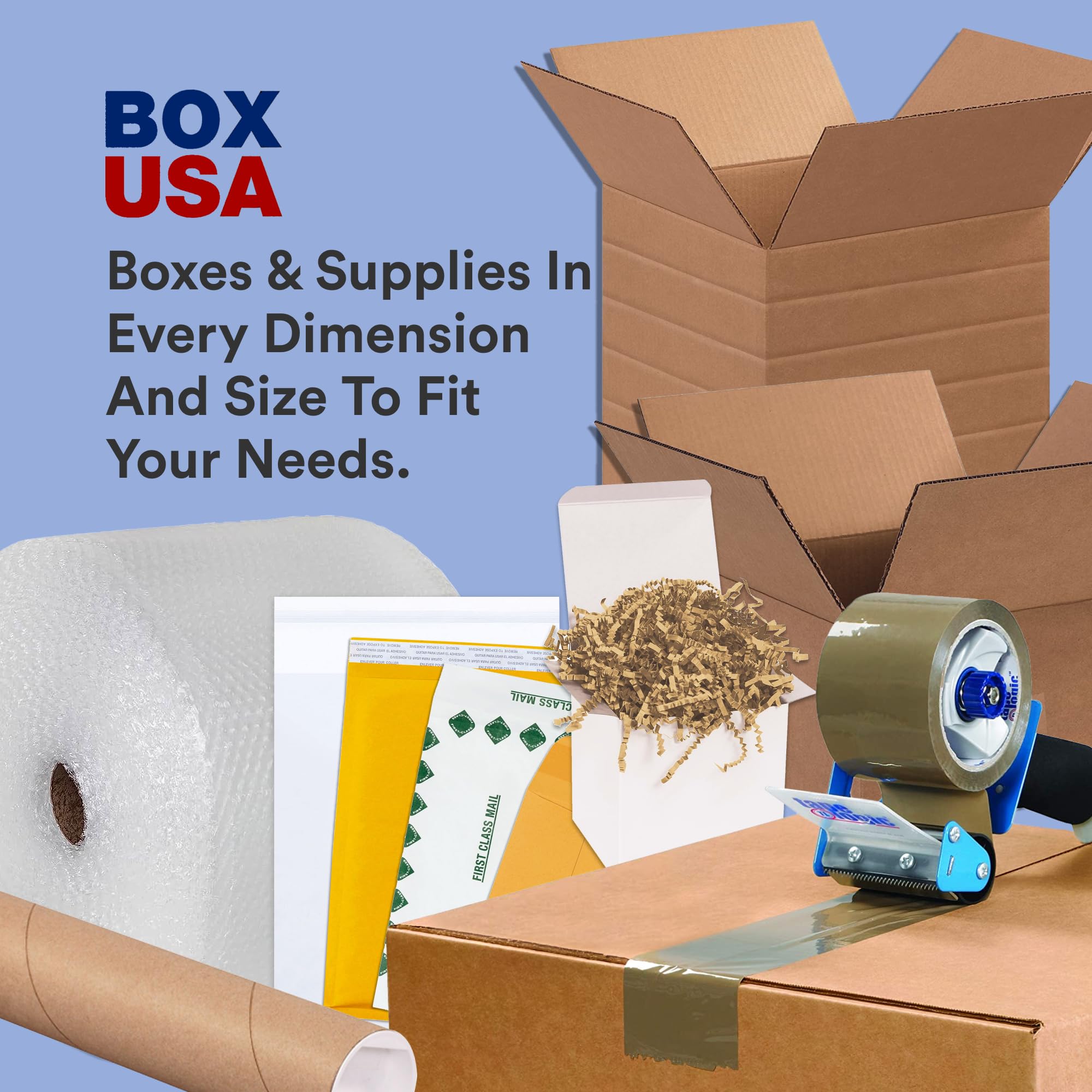 BOX USA Packing Paper Roll 1440'L x 48