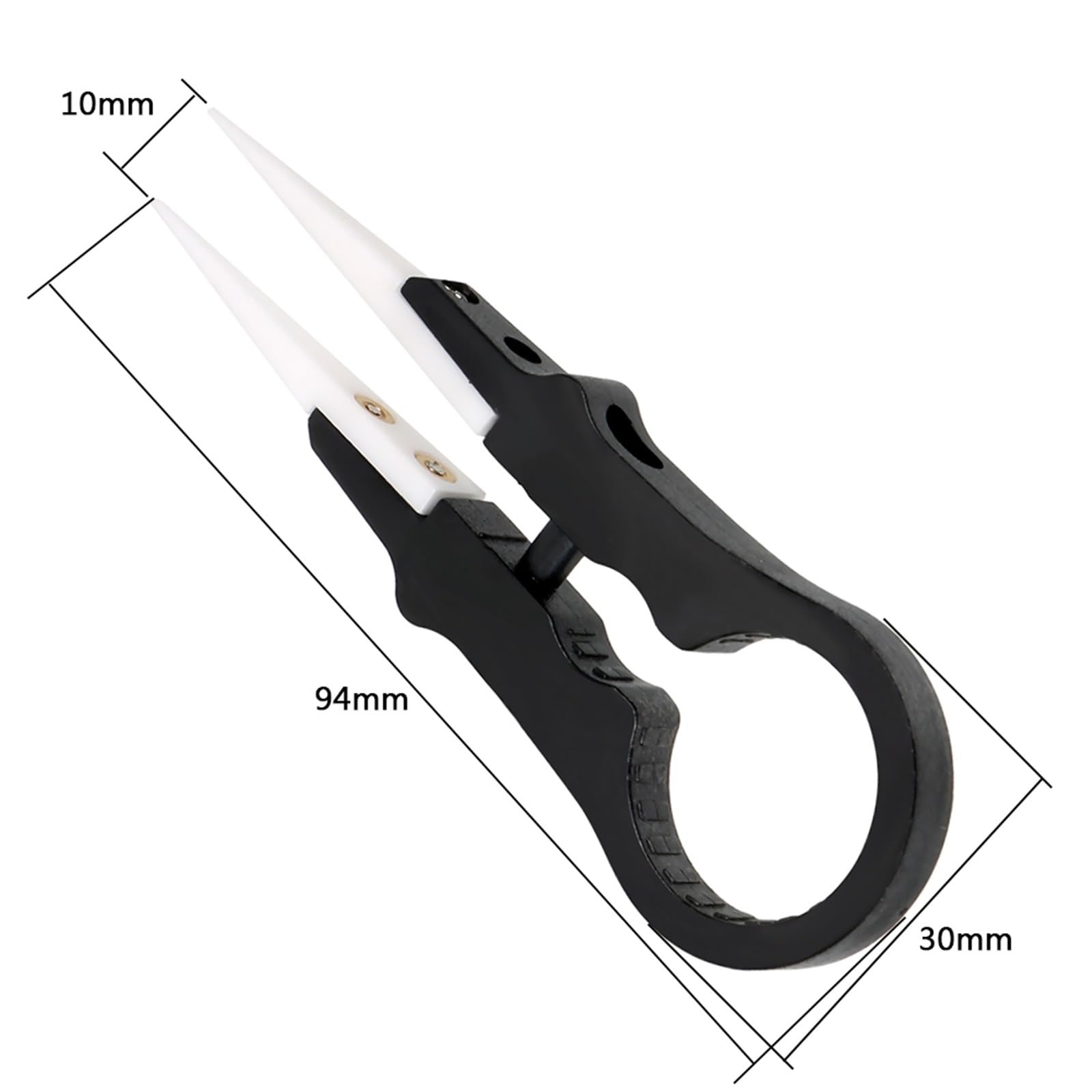 Professional Stainless Steel Hair Removal Tweezers - Precision Grooming & Industrial Maintenance Tool for Eyebrows, Splinters & Crafts - Perfect for Salons, Home Use & DIY Projects