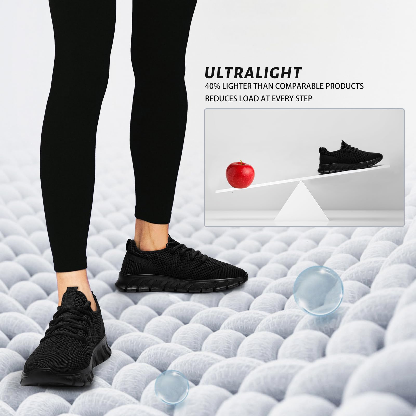 Women's Running Shoes - Non-Slip Athletic Sneakers for Tennis, Walking, Gym & Workout | Comfortable Fashion Sports Casual Shoes for Women | Perfect for Jogging, Training & Daily Wear