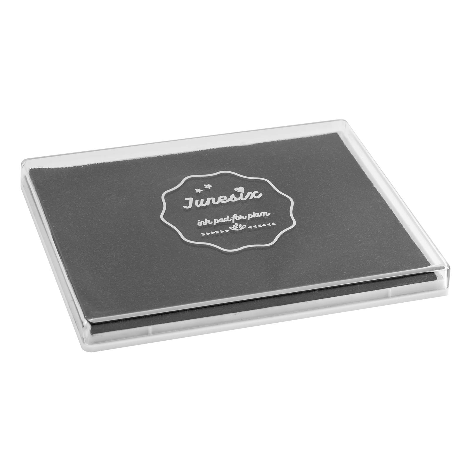5x4 Inch Black Stamp Pad - High-Quality Ink Pad for Scrapbooking, Card Making & DIY Crafts | Perfect for Office, School & Home Use
