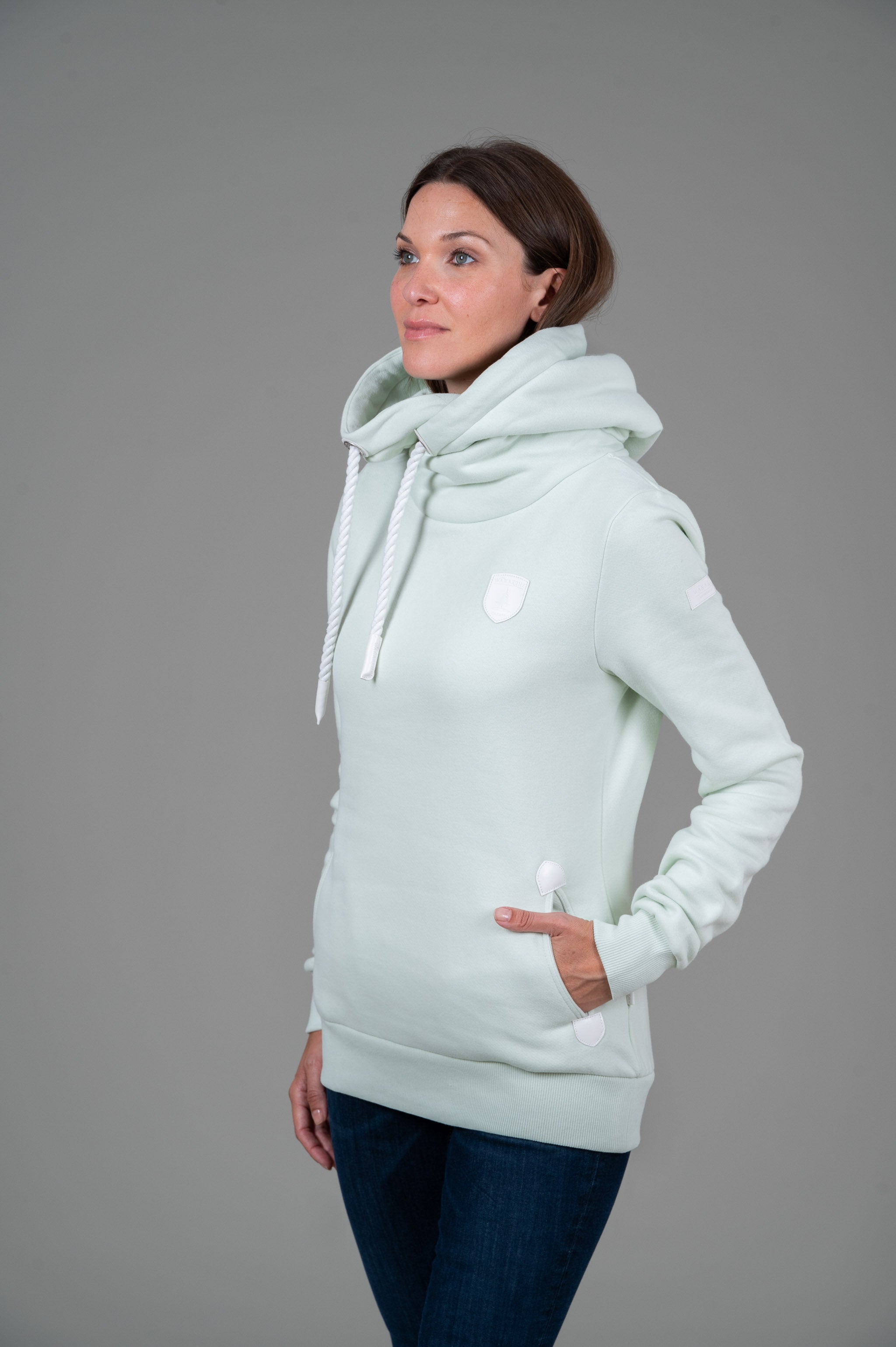 Artemis White Apple Hoodie - Soft & Stylish Pullover Sweatshirt for Men & Women | Perfect for Casual Wear, Outdoor Activities & Gifts