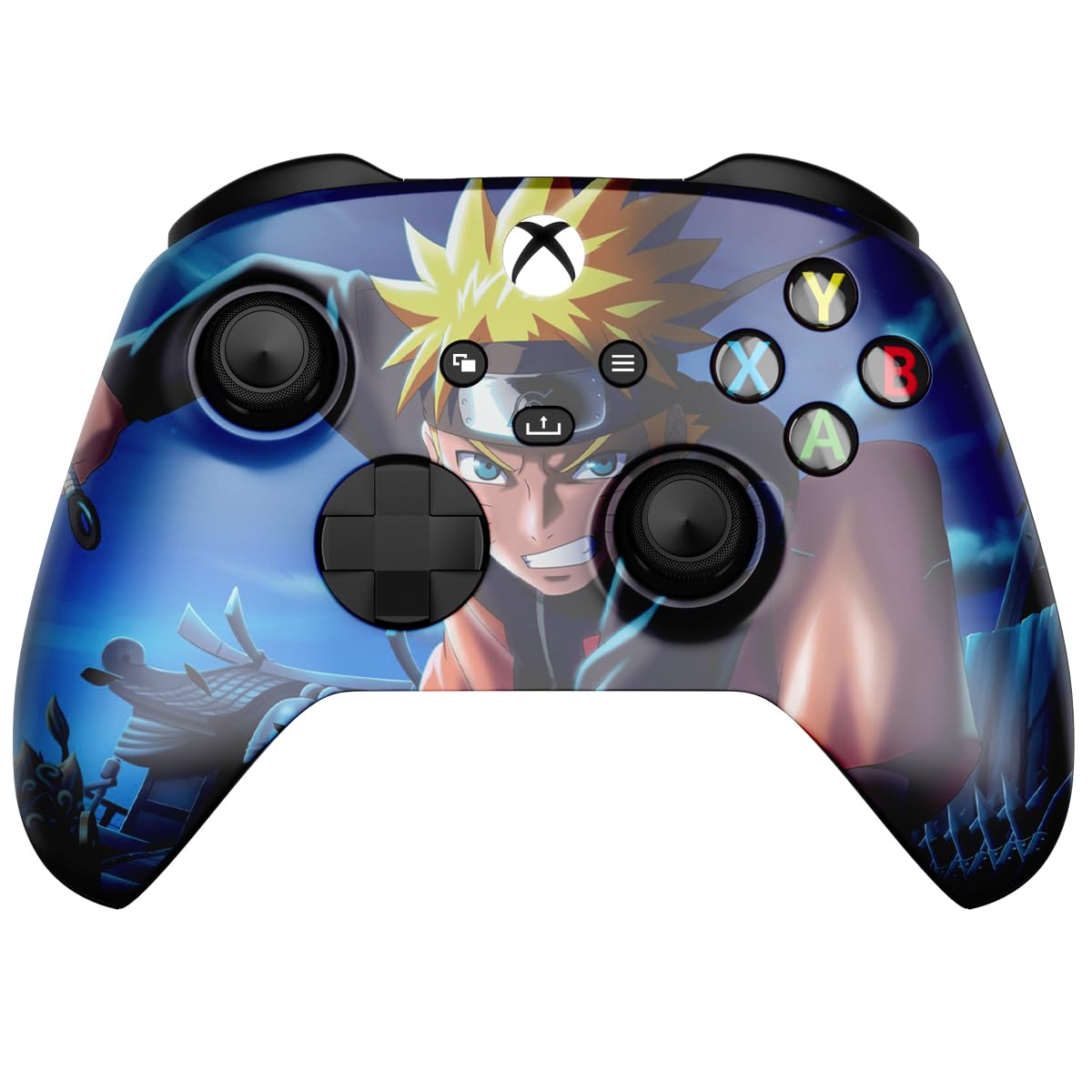 MODDEDZONE UN-Modded Custom Xbox One S/X Controller with 3.5mm Jack - Premium Gaming Controller for Fighting Games, FPS, and Competitive Play (Compatible with Xbox Series X/S) - Perfect for Esports, Tournaments, and Online Multiplayer Gaming