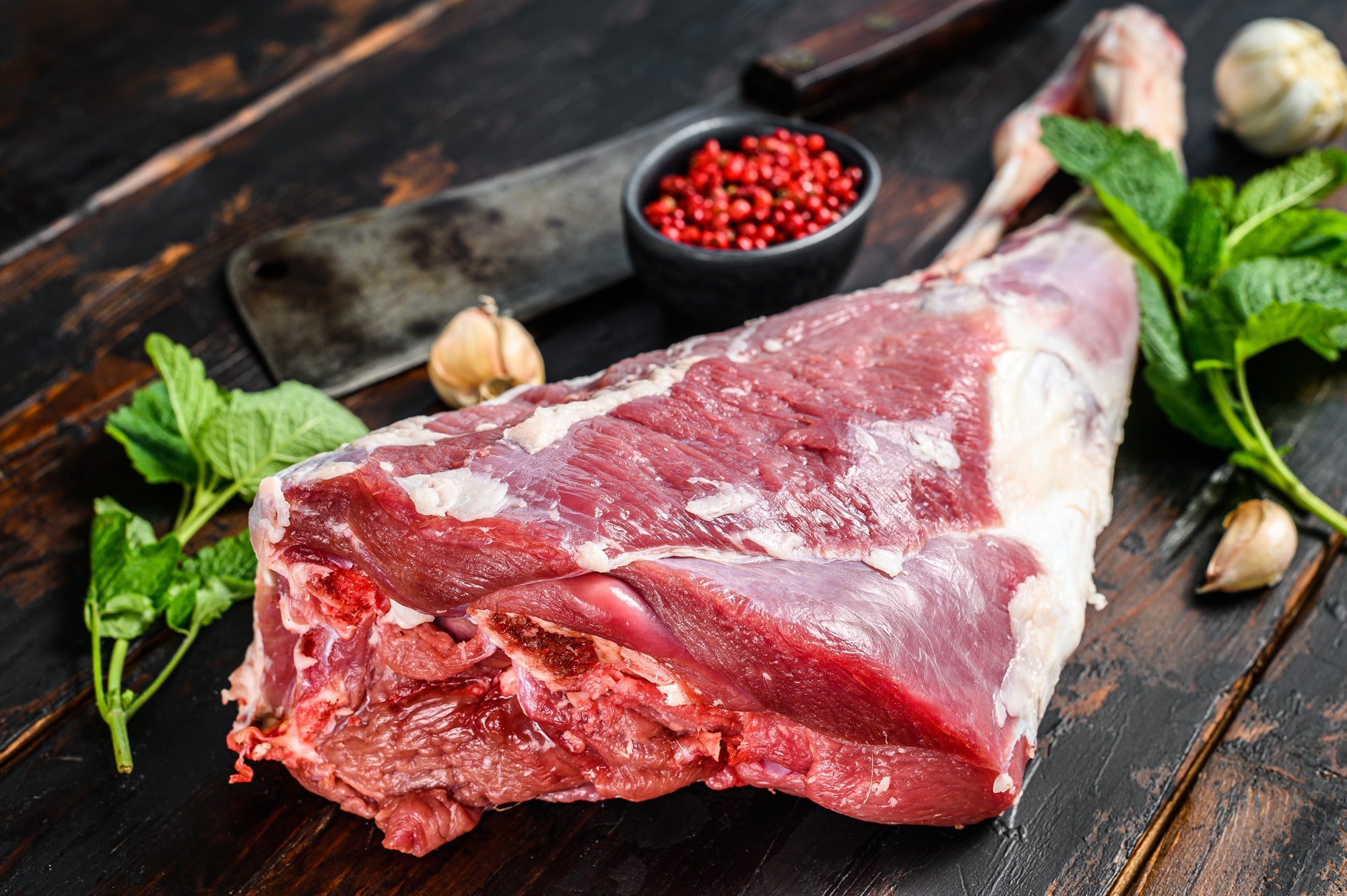 Premium Halal Lamb Meat - 1kg Fresh & Tender for Grilling, Stews & Family Dinners | Hilib Ido