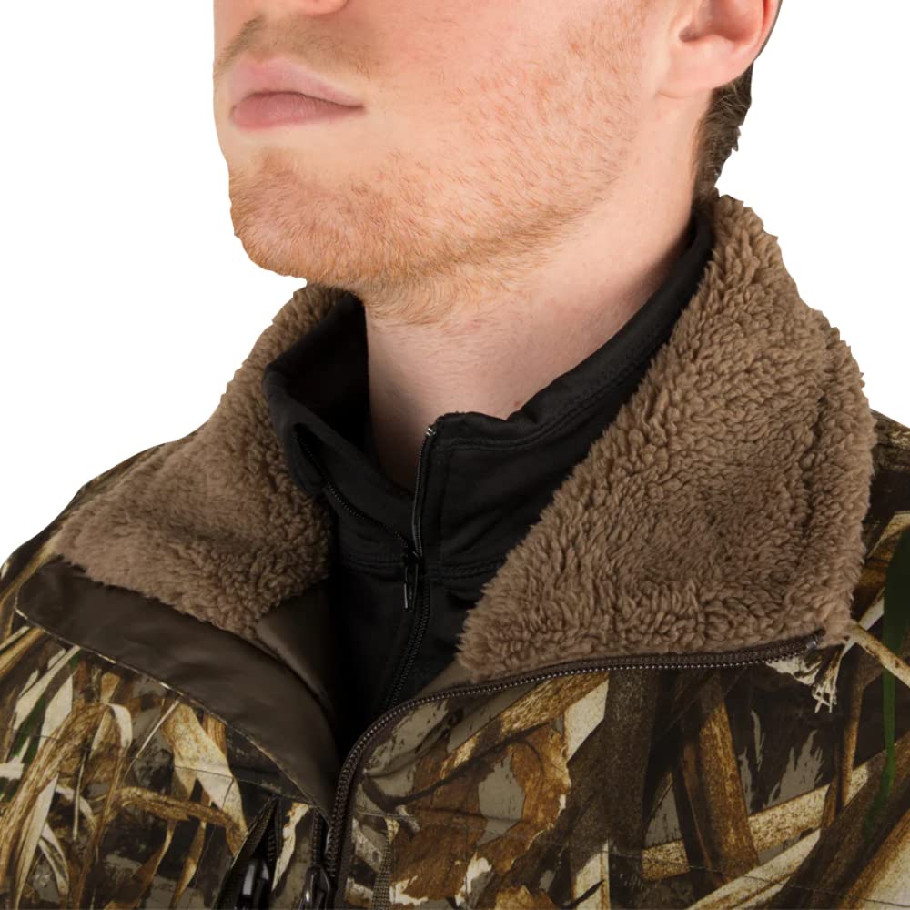 Drake Waterfowl LST Guardian Flex Double Down Eqwader - Waterproof & Breathable Insulated Hunting Jacket for Men | Warm Winter Waterfowl Hunting Gear for Duck & Goose Hunting in Wet Conditions
