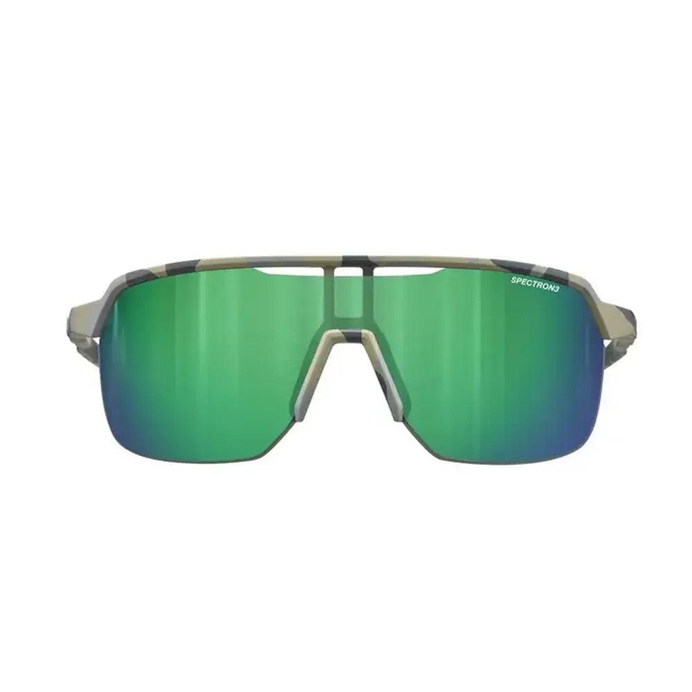 Julbo Frequency SP3 Sunglasses - Camouflage Grey & Black Lens - UV Protection for Outdoor Sports & Hiking