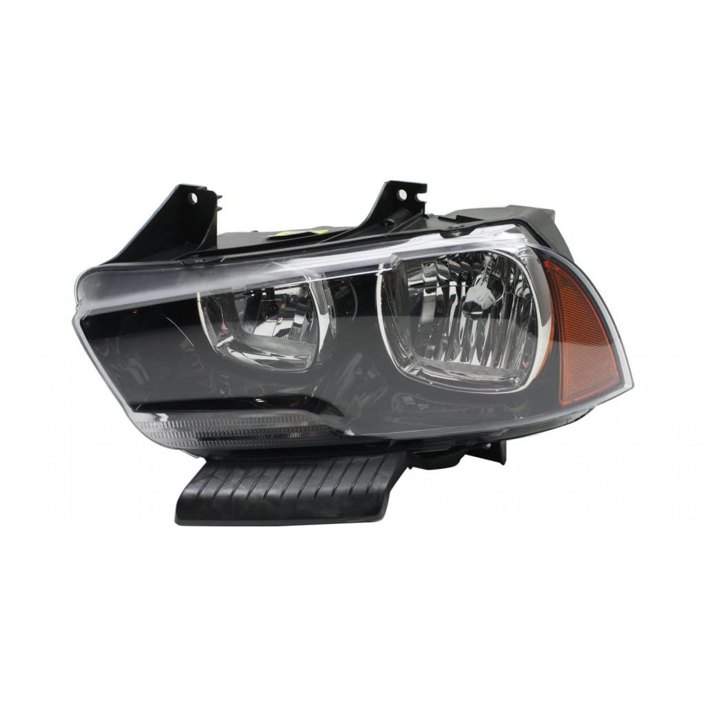 Dodge Charger Headlight Assembly 2011-2014 Driver Side Halogen Replacement - Compatible with CH2502232 & 57010411AE - Perfect for Night Driving & Enhanced Visibility