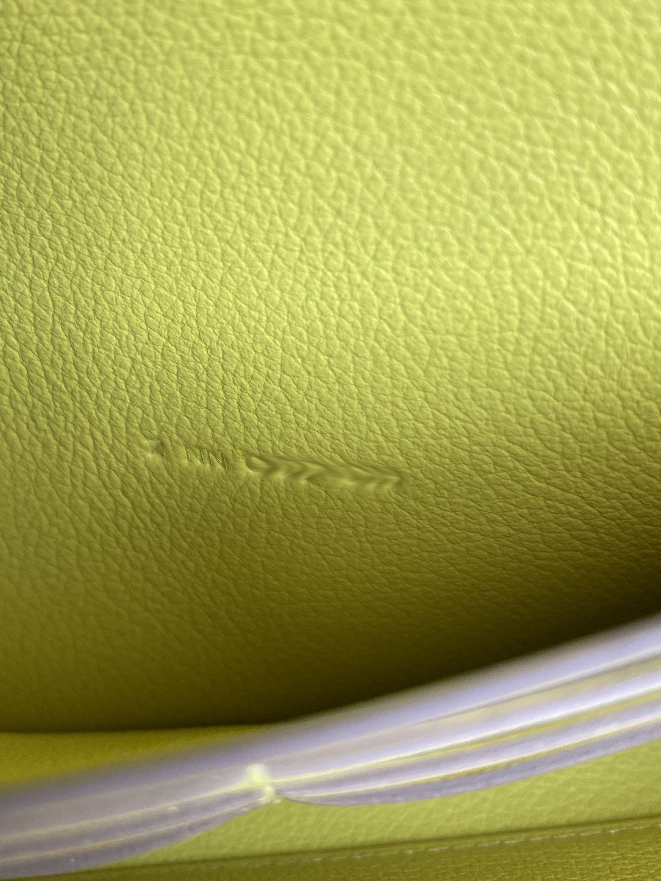 Hermes Lime Constance To Go Wallet - Luxury Leather Wallet for Women, Compact & Stylish, Perfect for Everyday Use, Travel & Special Occasions