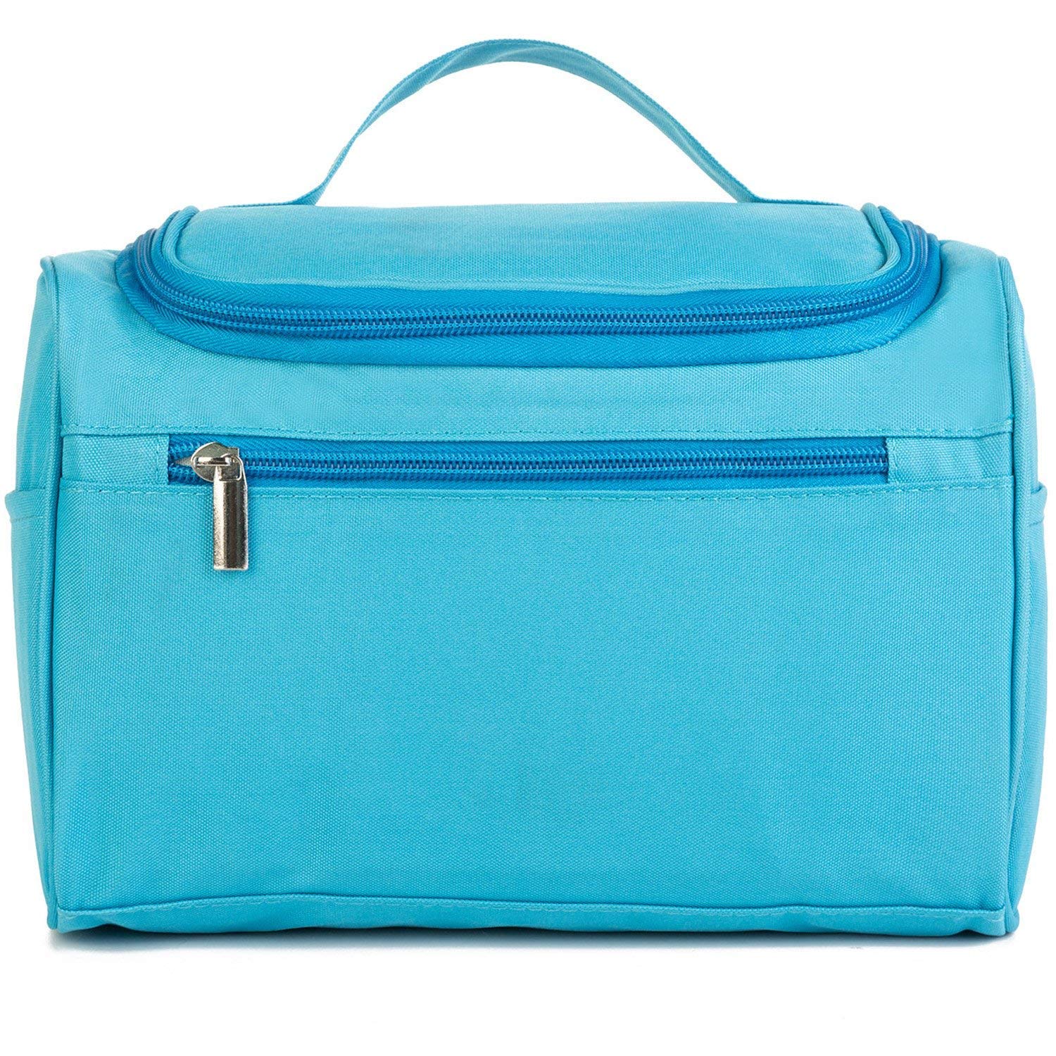 Waterproof Hanging Toiletry Bag for Travel - Credly Cosmetic Organizer with Flat Design, Bathroom Makeup Storage Case | Perfect for Camping, Gym & Airplane Carry-On Essentials