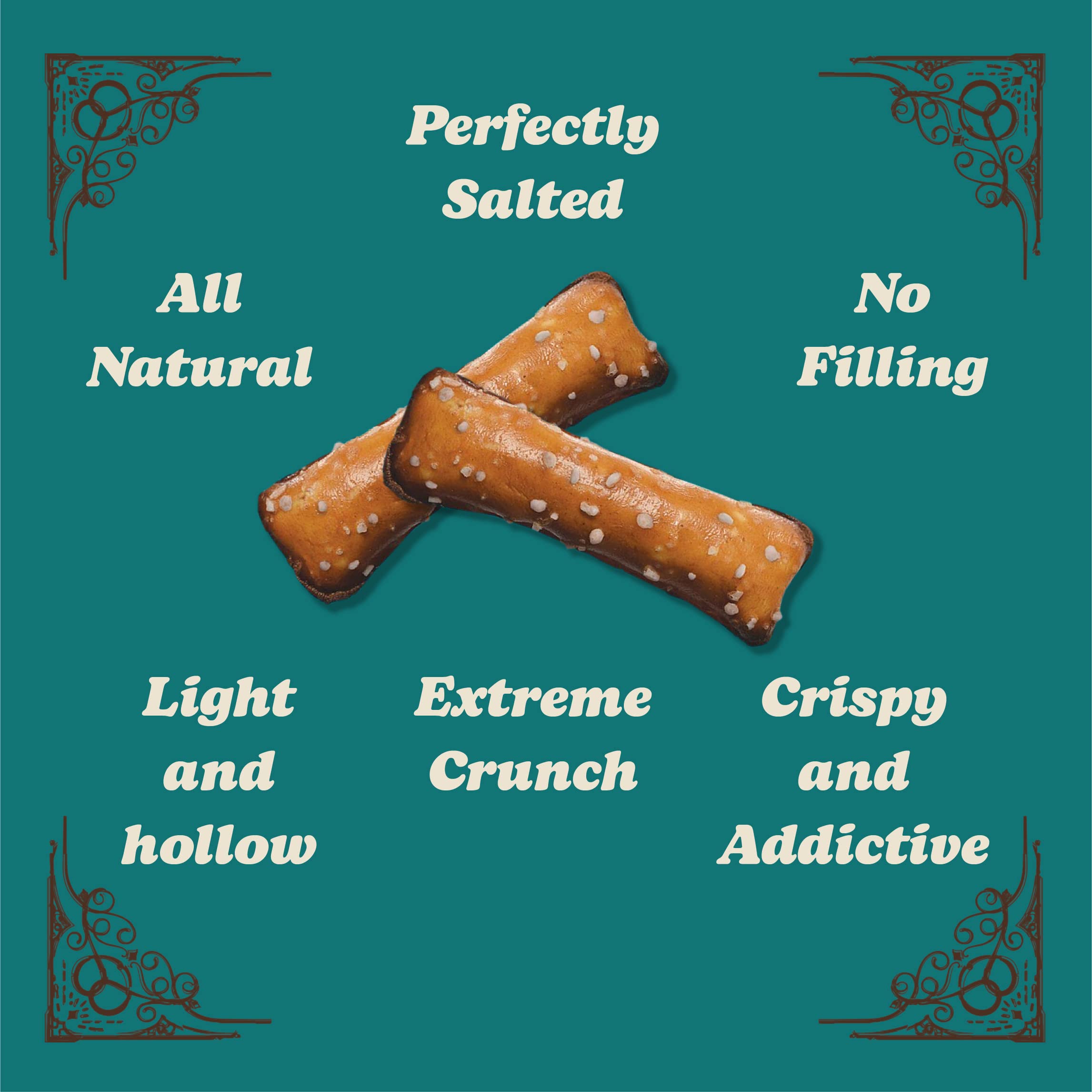 Original Pretzel Shells Snacks - 10 Oz (Pack of 12) | Vegan, Kosher, Non-GMO Baked Pretzels | No Artificial Flavors | Perfect for Parties, School Lunches & Movie Nights
