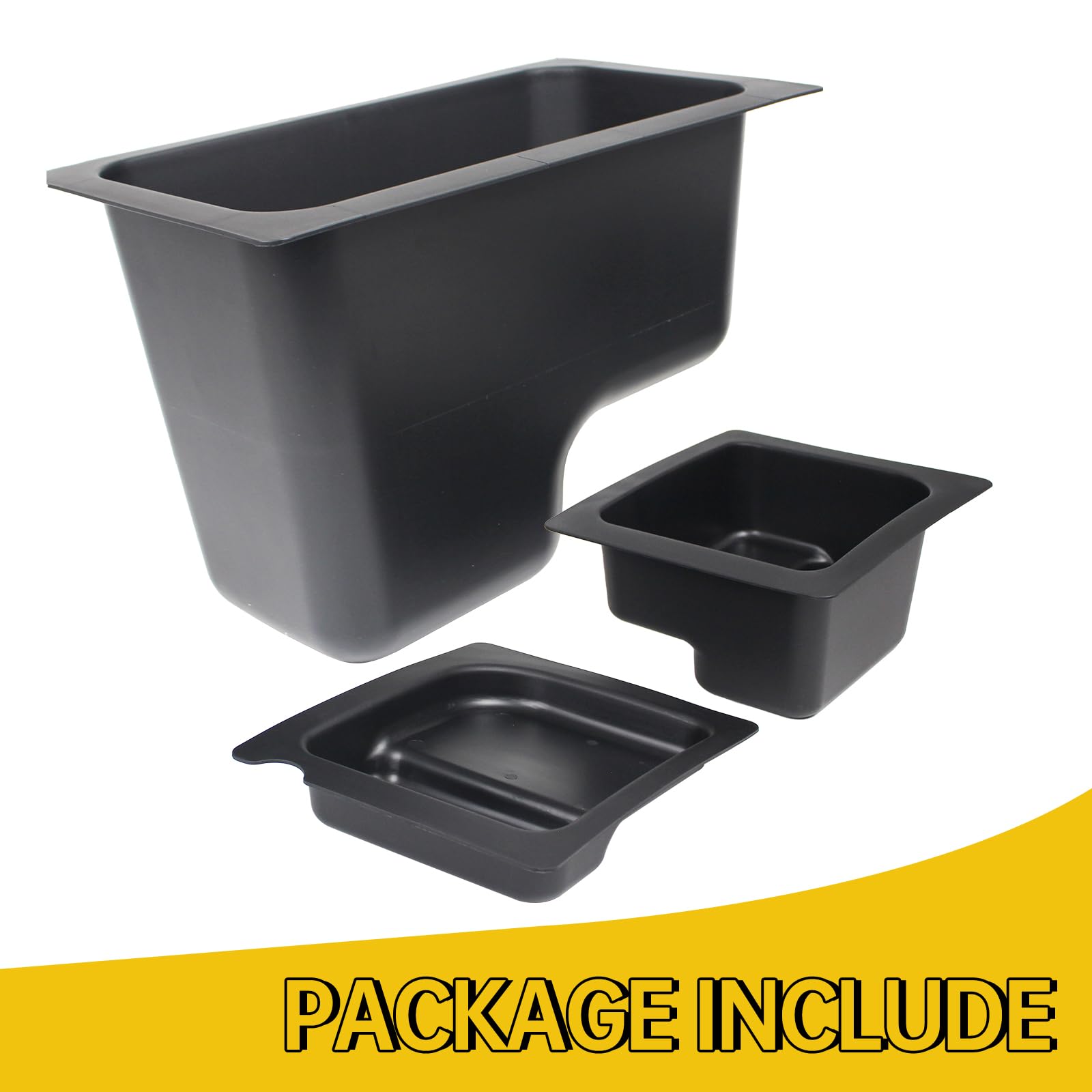 Underseat Storage Box for 2015-2021 Polaris Ranger 500/570 | Under Seat Organizer Bin with 50