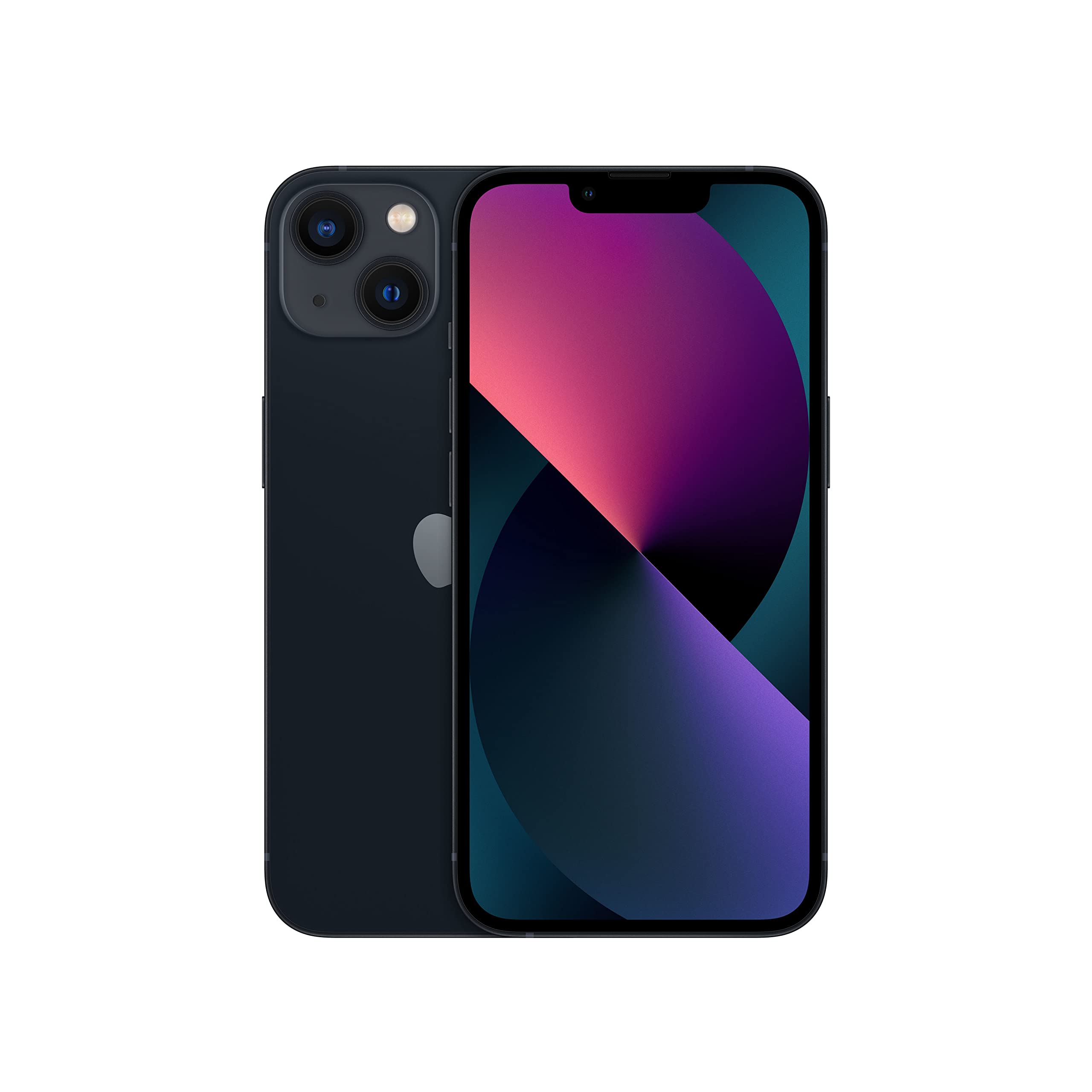 Apple iPhone 13 128GB Midnight - Latest Model Smartphone with Super Retina XDR Display, A15 Bionic Chip & Dual Camera System | Perfect for Streaming, Gaming & Professional Photography