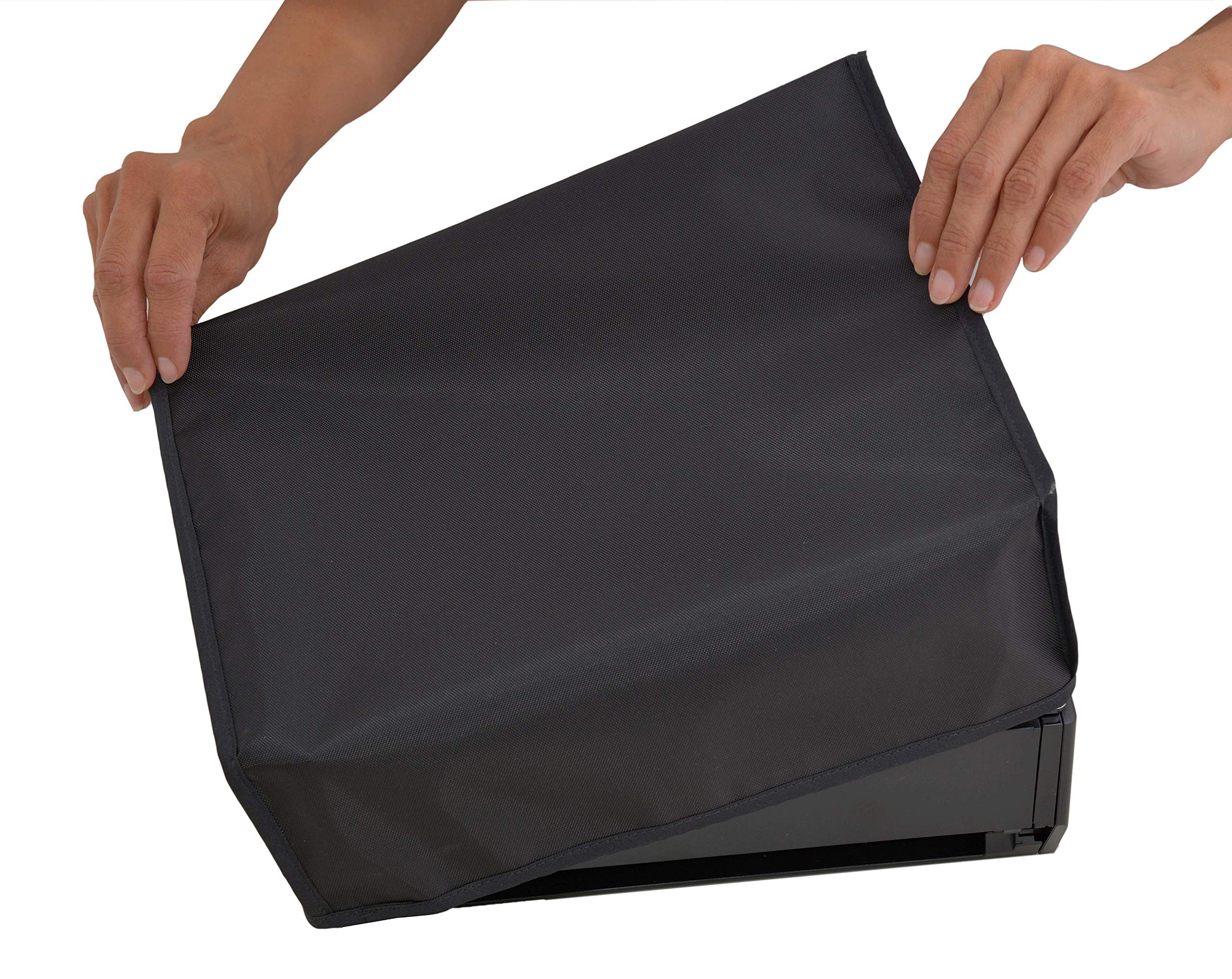 Comp Bind Technology Anti-Static Dust Cover for Fujitsu ScanSnap iX1500 – Black Nylon Protector, 11.5''W x 6.3''D x 6''H – Ideal for Home and Office Document Scanners